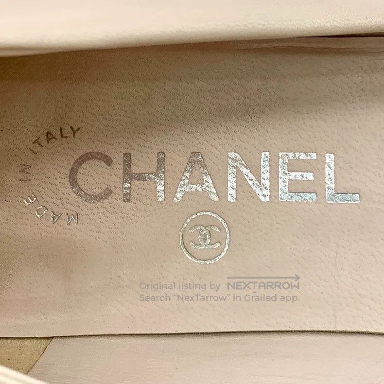Chanel Chanel Colour block logo round toe casual flat sole shoes Size US 8.5 / IT 38.5 - 8 Thumbnail