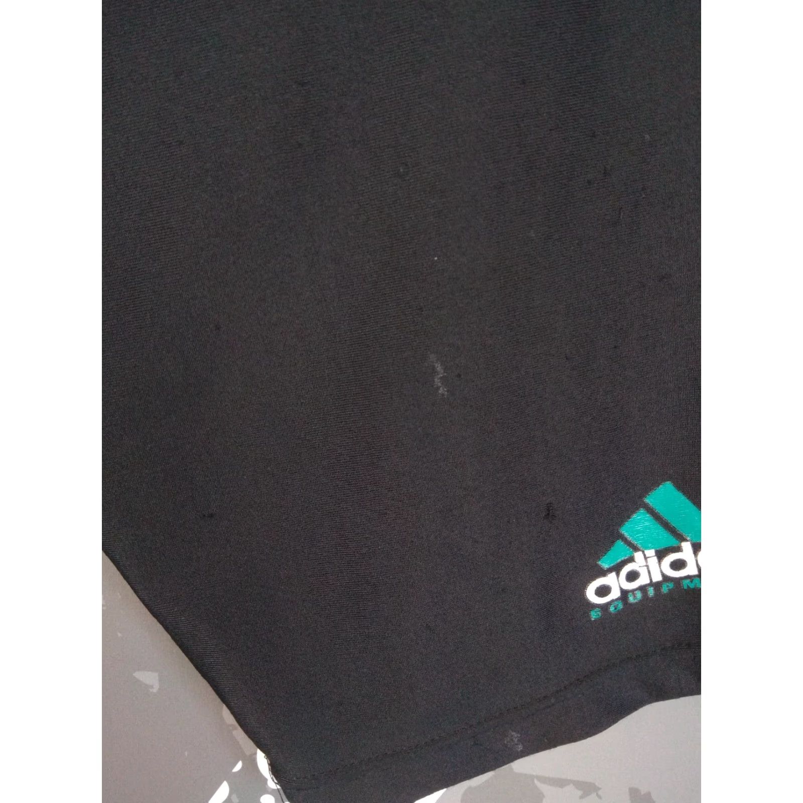 Adidas Adidas Shorts L Vintage Black Mens Shorts Size US 33 - 4 Thumbnail