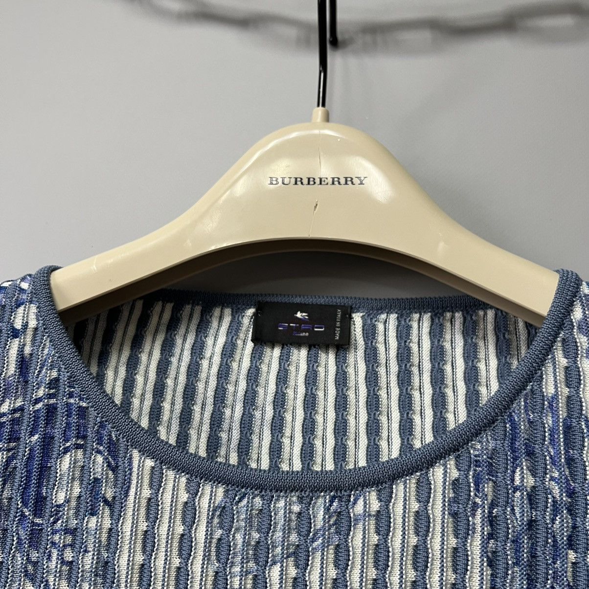 Etro Etro Paisley-Print Knitted Top Maglieria Knitwear Tricots Size M / US 6-8 / IT 42-44 - 16 Thumbnail