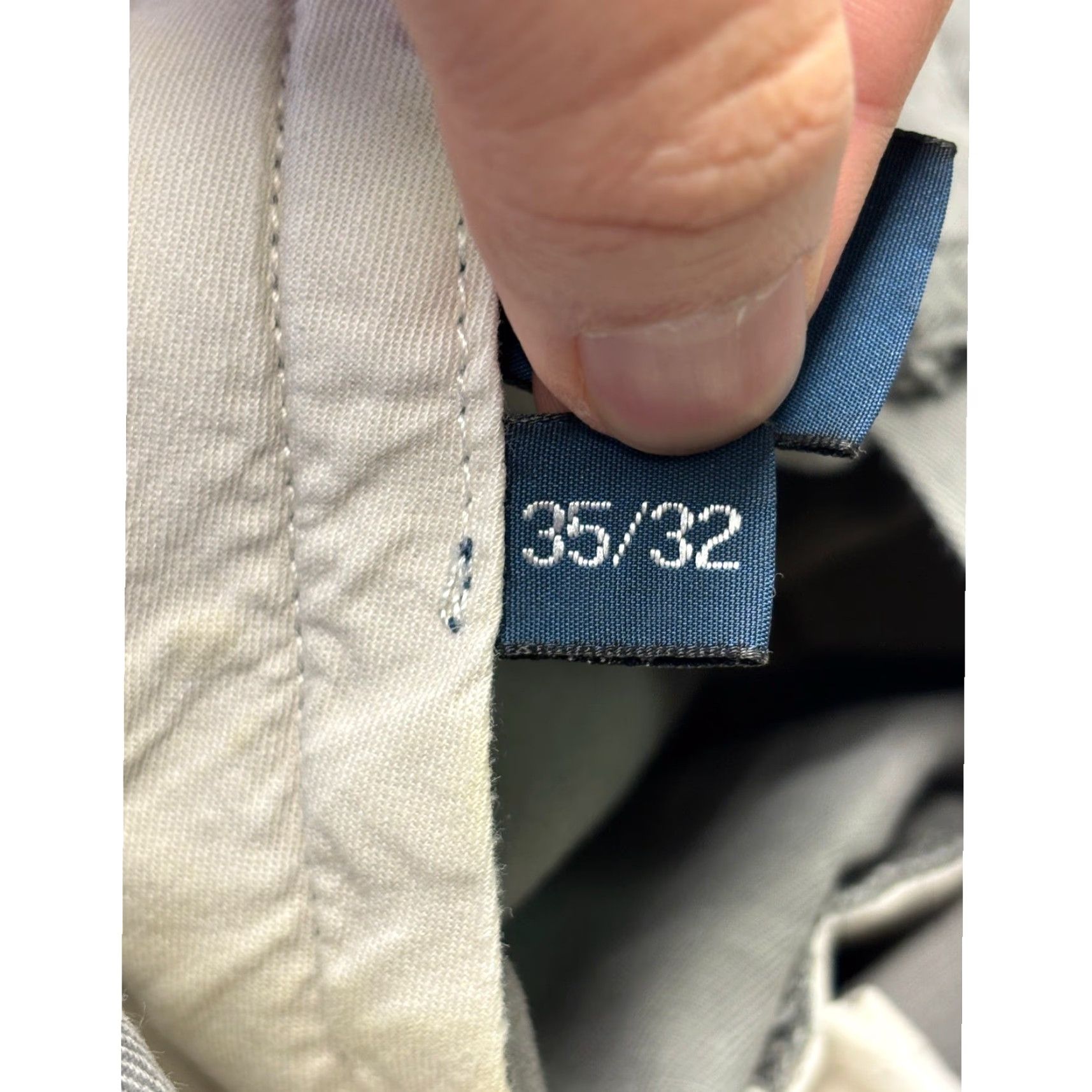 Polo Ralph Lauren VINTAGE Polo Ralph Lauren Prospect Pant Mens 35x30 Grey Chino Straight Size US S / EU 44-46 / 1 - 6 Thumbnail