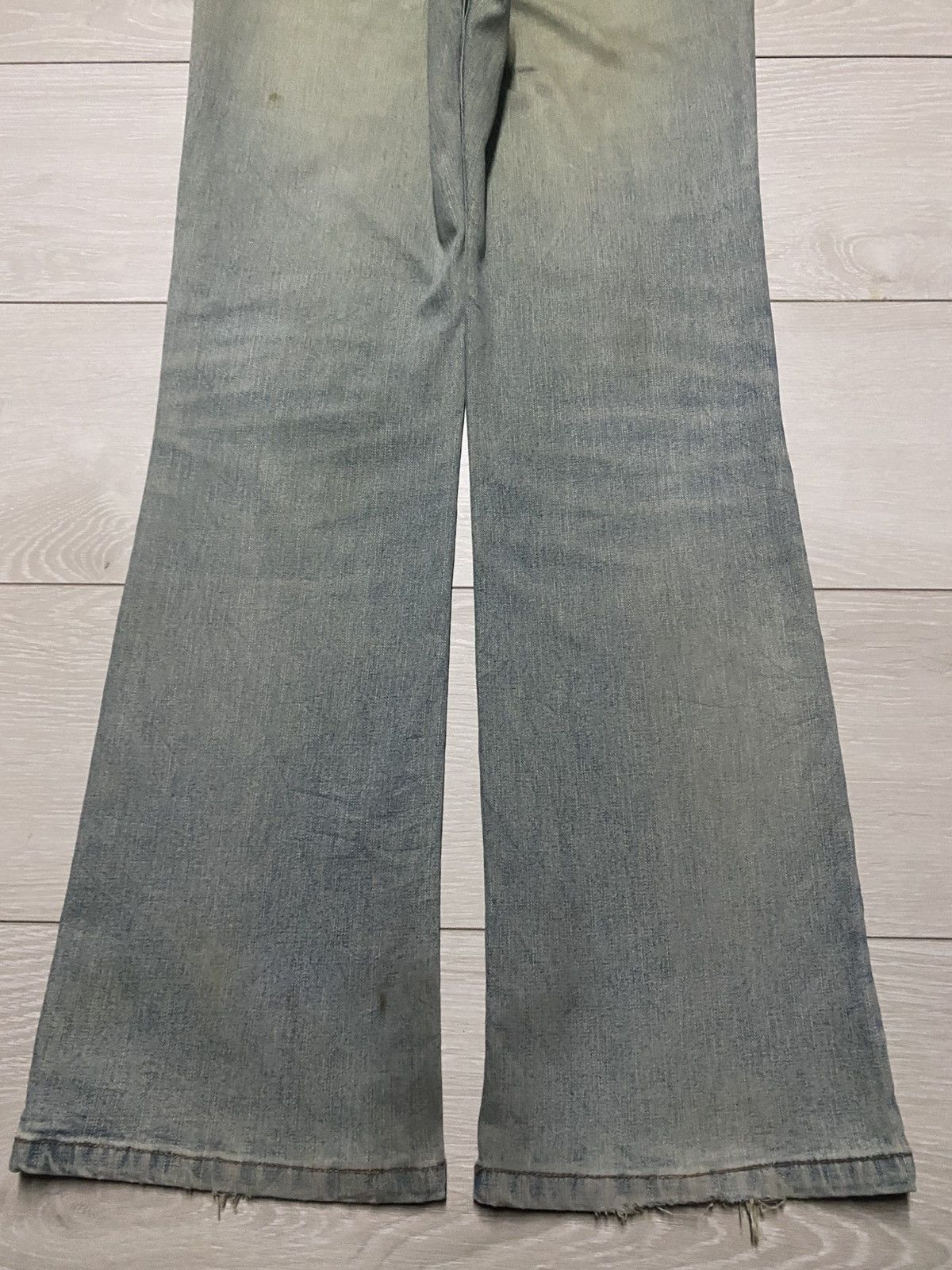 Vintage Vintage Japanese Brand Mud Wash Grunge Distressed Flare Jean Size US 30 / EU 46 - 6 Thumbnail
