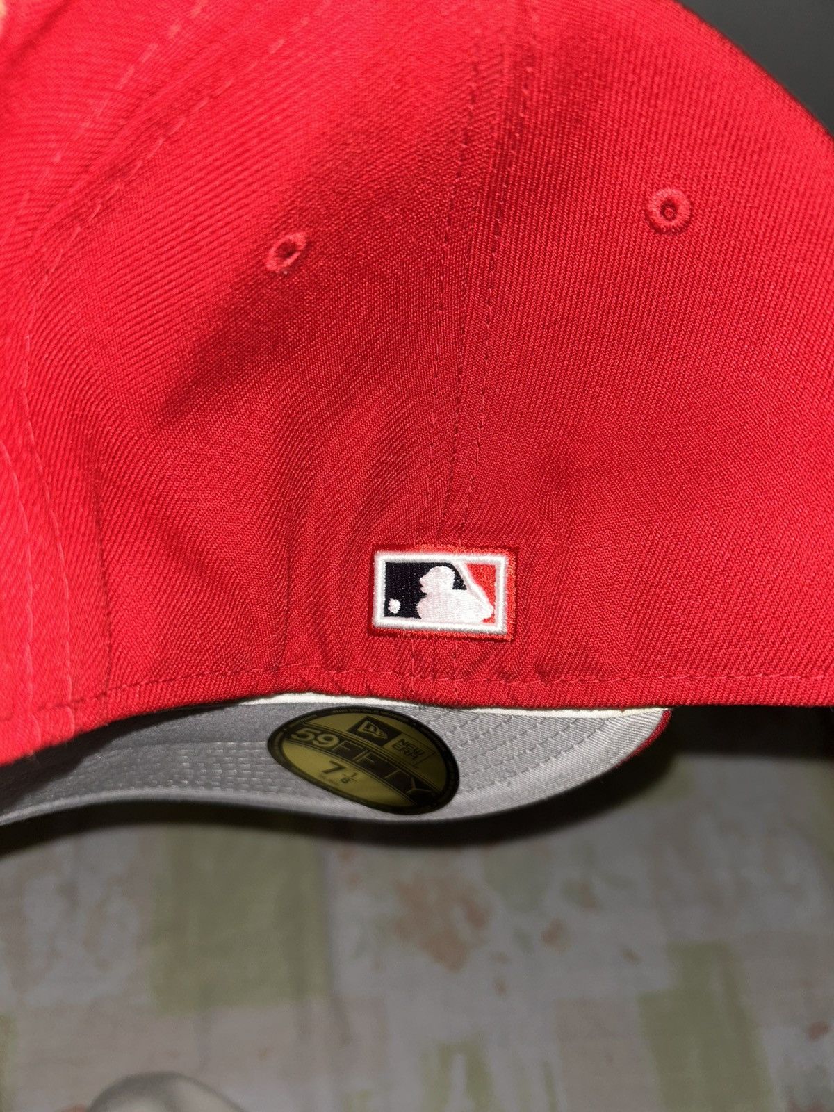 Hat Club × MyFitteds × New Era Cleveland Indians Chief Wahoo 7 1/8 Red Size ONE SIZE - 4 Thumbnail