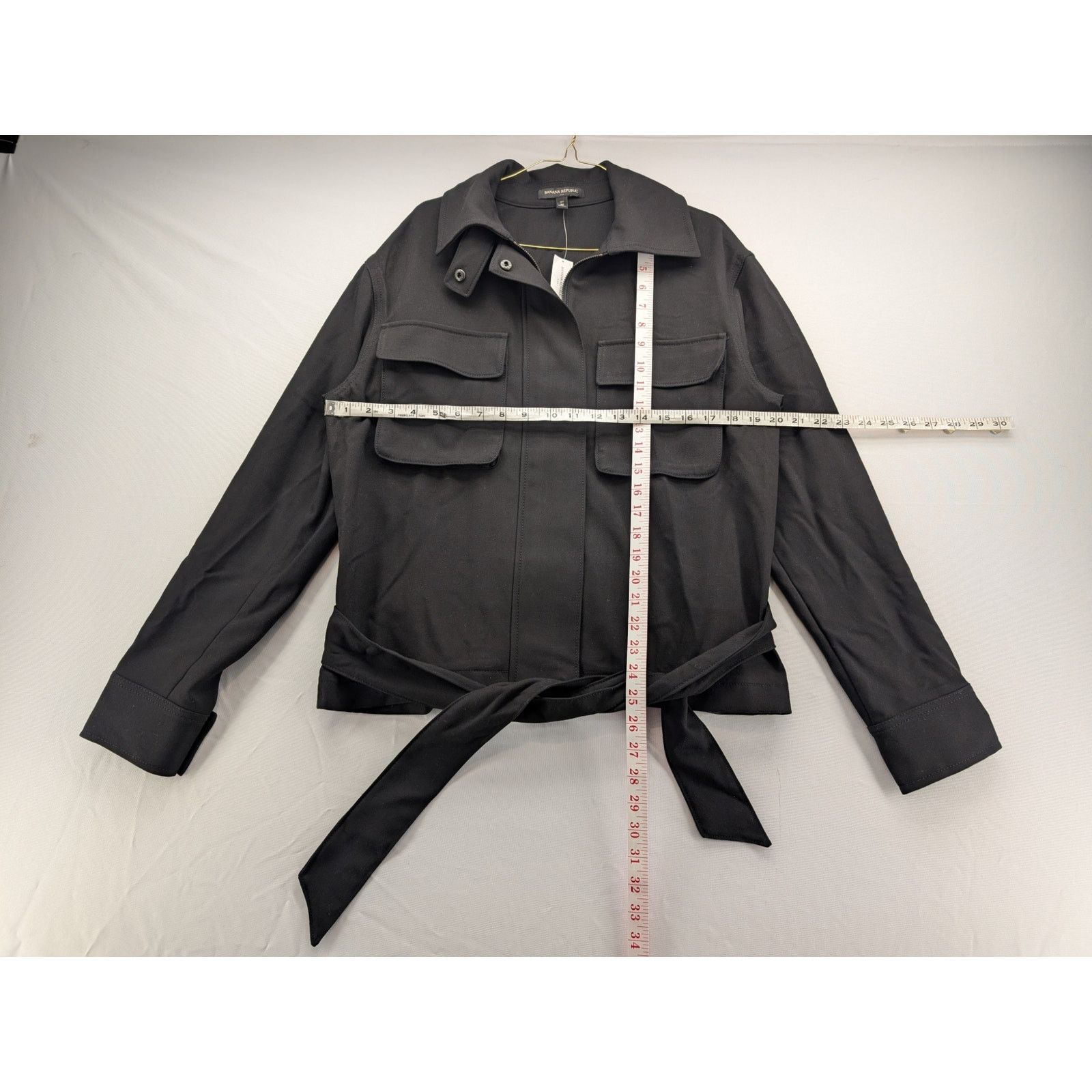 Banana Republic NWT Banana Republic Factory Tie Waist Jacket in Medium TALL Size M / US 6-8 / IT 42-44 - 5 Thumbnail