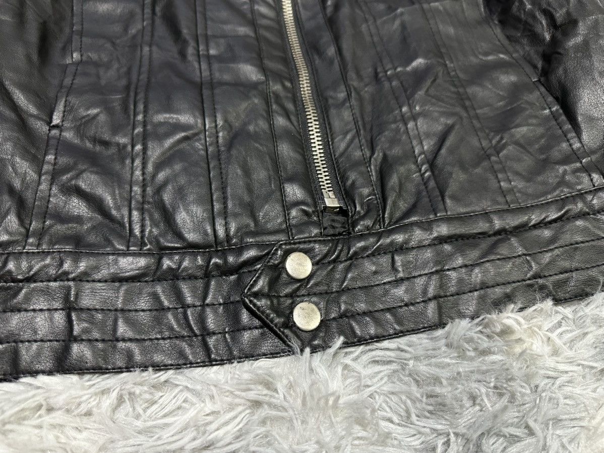 Schlussel 🔥Y2K Archived Schlussel Rider Faux Leather Jacket Size US M / EU 48-50 / 2 - 6 Thumbnail