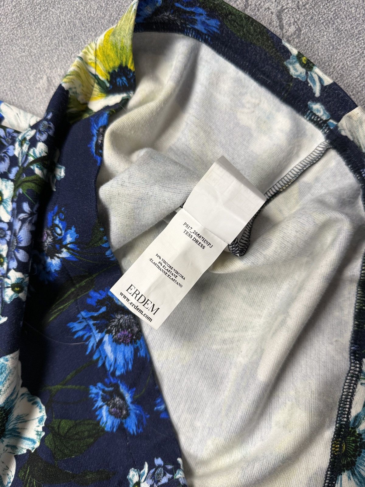 Erdem ERDEM GARDEN FLORAL VISCOSE DRESS Size M / US 6-8 / IT 42-44 - 10 Thumbnail