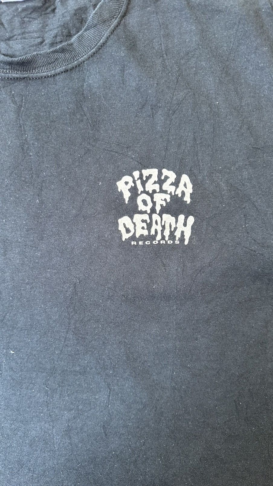 Gildan VINTAGE PIZZA OF DEATH RECORDS TEE Size US M / EU 48-50 / 2 - 3 Thumbnail
