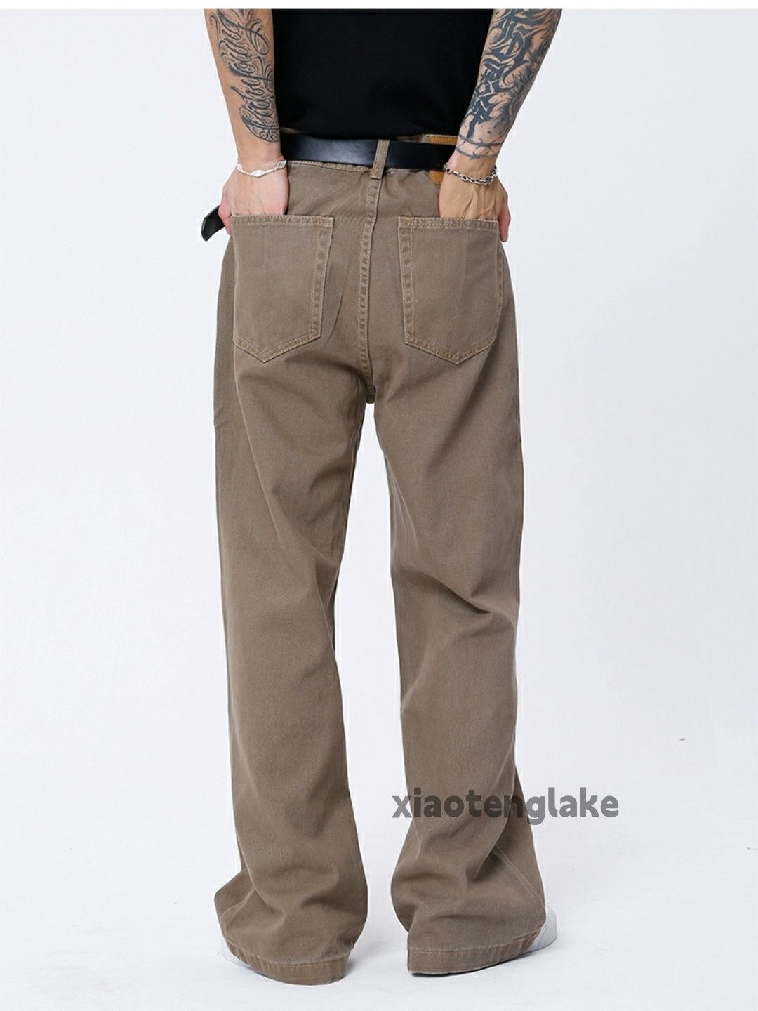Designer × Jean × Vintage washed faded cleanfit yuppie y2k flared pants Size US 30 / EU 46 - 5 Thumbnail