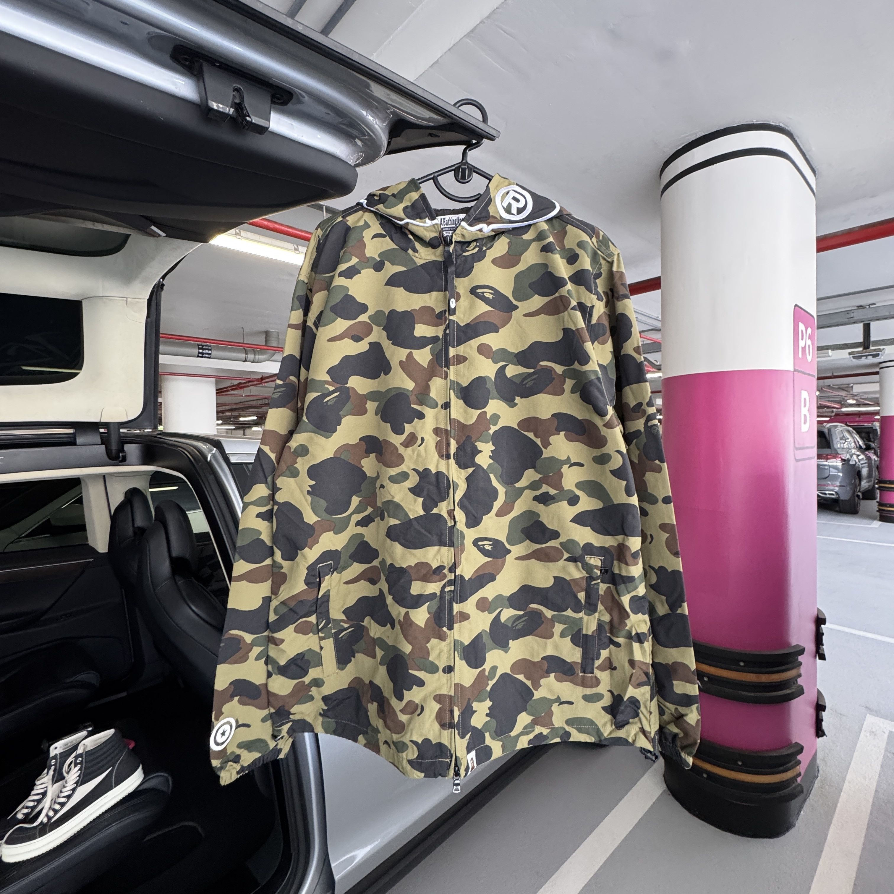 Bape Bape Camo Full Zip Jacket Size US XL / EU 56 / 4 - 1 Thumbnail