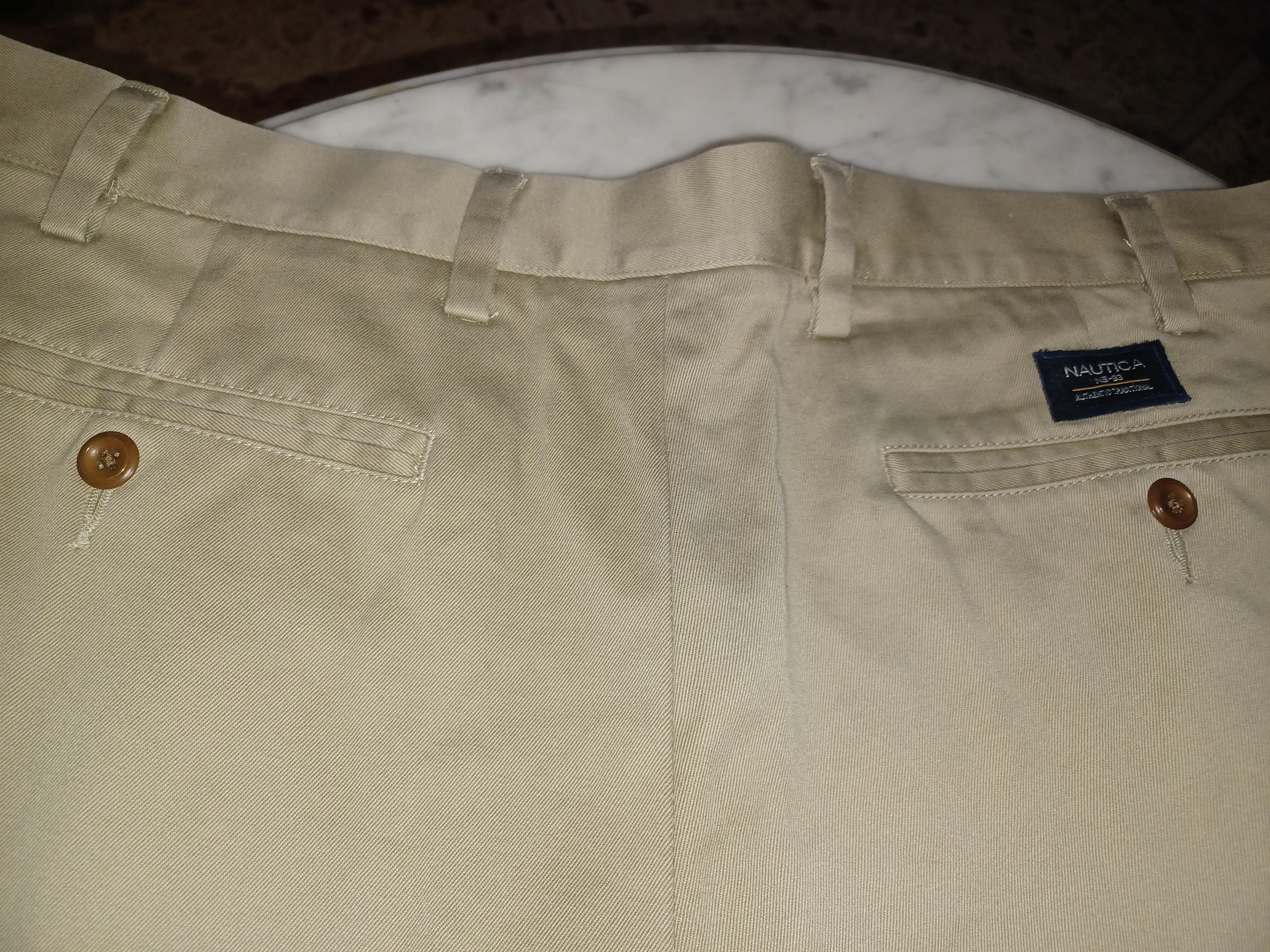 Nautica Nautica NS-83 Men's Tan Khaki Pants 38 x 32 Size US 38 / EU 54 - 3 Thumbnail