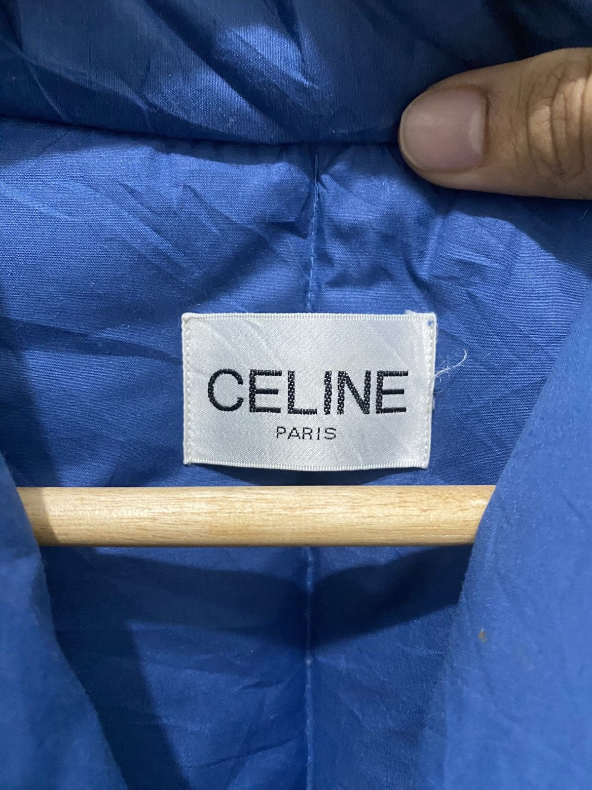 Celine Vintage Celine Paisley Down Poncho Rare Colour Size US L / EU 52-54 / 3 - 11 Thumbnail