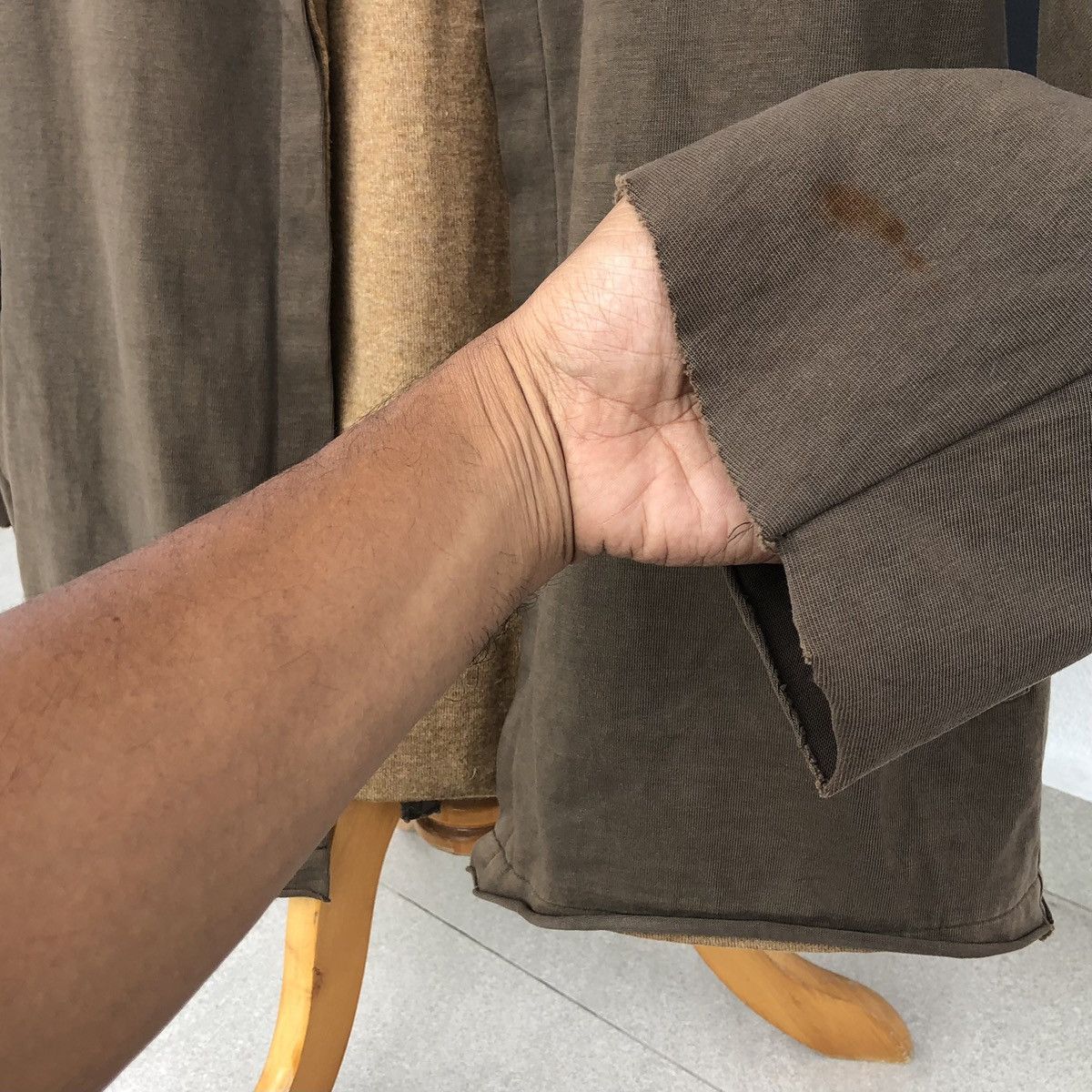 Yohji Yamamoto 🔥Y’s Yohji Yamamoto Sun Faded Distressed Cardigan / Jacket Size US L / EU 52-54 / 3 - 18 Thumbnail