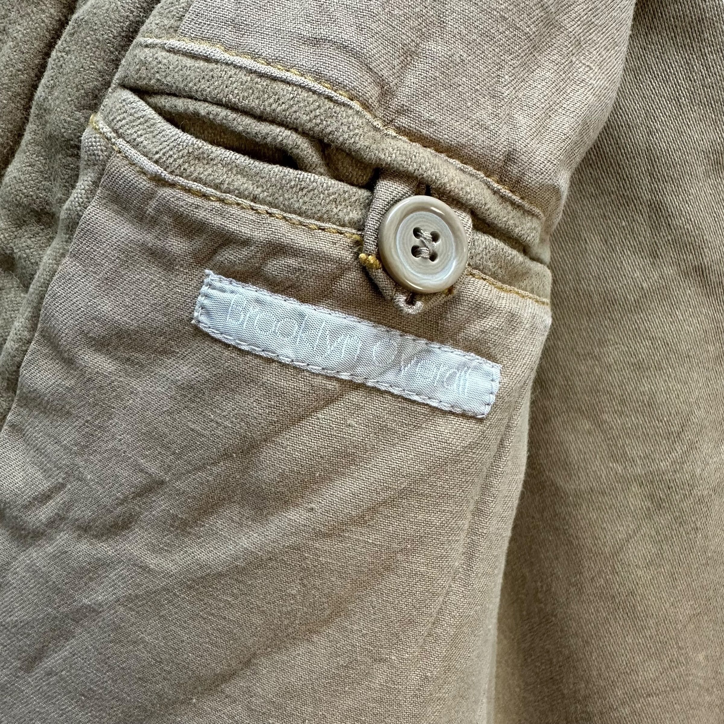 Brooklyn Cloth BROOKLYN OVERALL Asymmetrical Jacket #A40-0921 Size M / US 6-8 / IT 42-44 - 10 Thumbnail