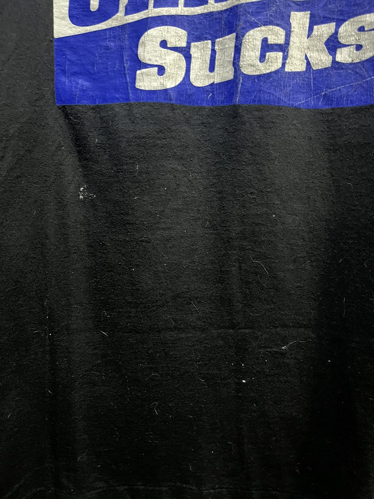 Vintage Cilnton Sucks Politic Tee 90s (single stitch) Size US XXL / EU 58 / 5 - 2 Thumbnail