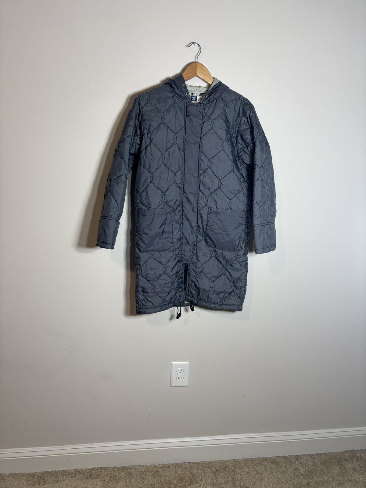 Asics Vintage ASICS Quilted Puffer Jacket Medium Size US M / EU 48-50 / 2 - 1 Thumbnail