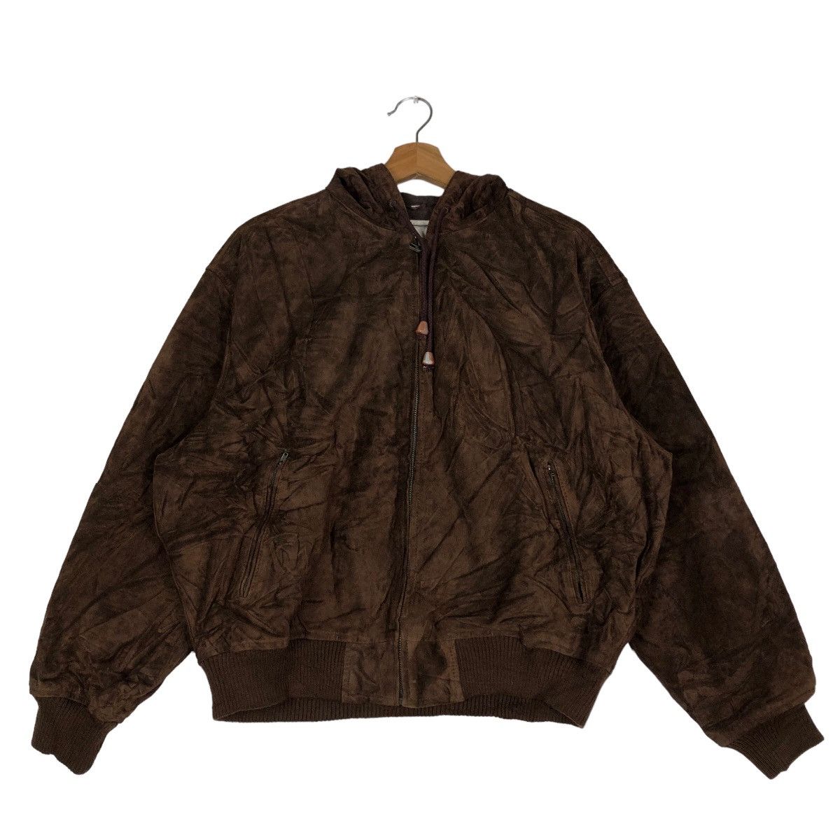 Japanese Brand 🔥90’s Vintage Bomber Jacket Genuine Leather Galonnais Japan Size US M / EU 48-50 / 2 - 10 Thumbnail