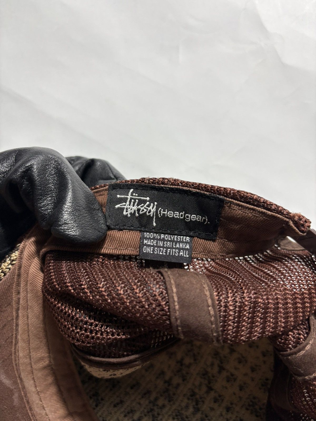 Stussy 90S STUSSY MONOGRAM TRUCKER CAP Size ONE SIZE - 5 Thumbnail