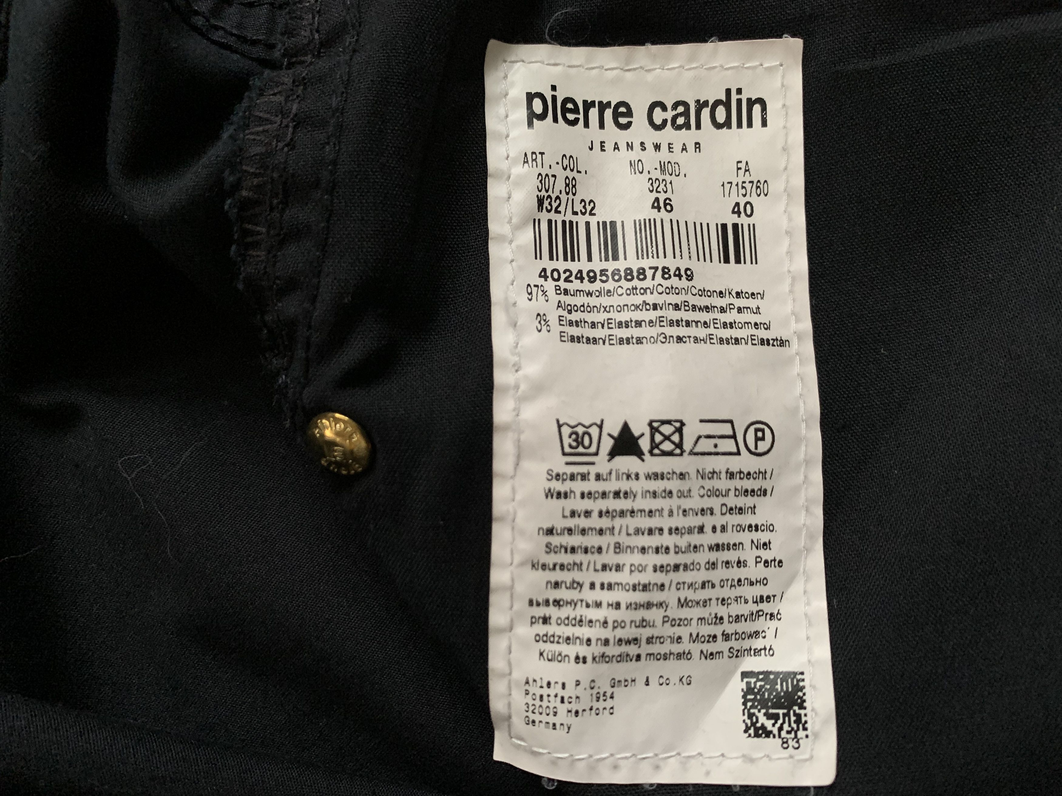 Designer × Pierre Cardin Pierre Cardin Cotton Stretch Light Casual Trousers Pants Size US 32 / EU 48 - 10 Thumbnail