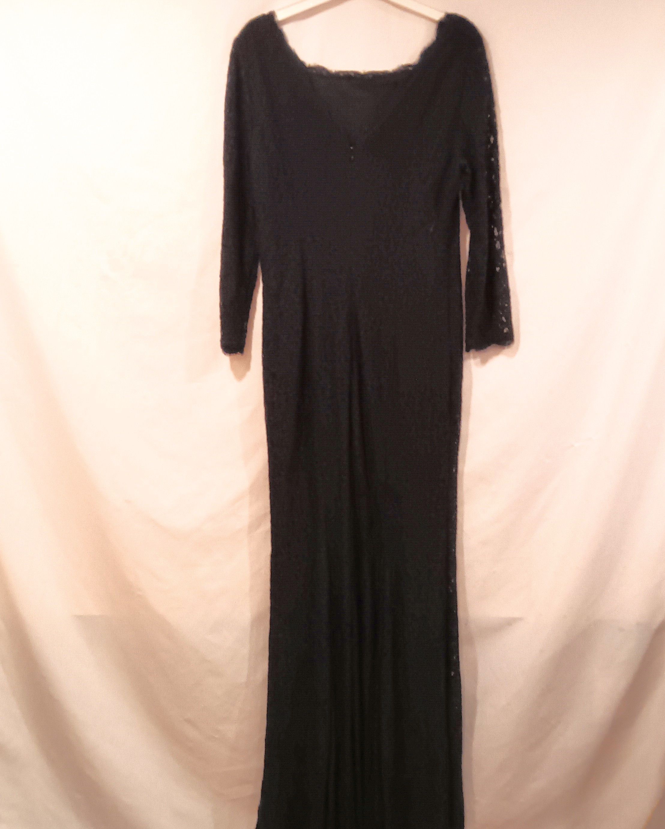Adrianna Papell Adrianna Papell Maxi Dress Size 14 NWT Black Color Floral Size XL / US 12-14 / IT 48-50 - 3 Thumbnail
