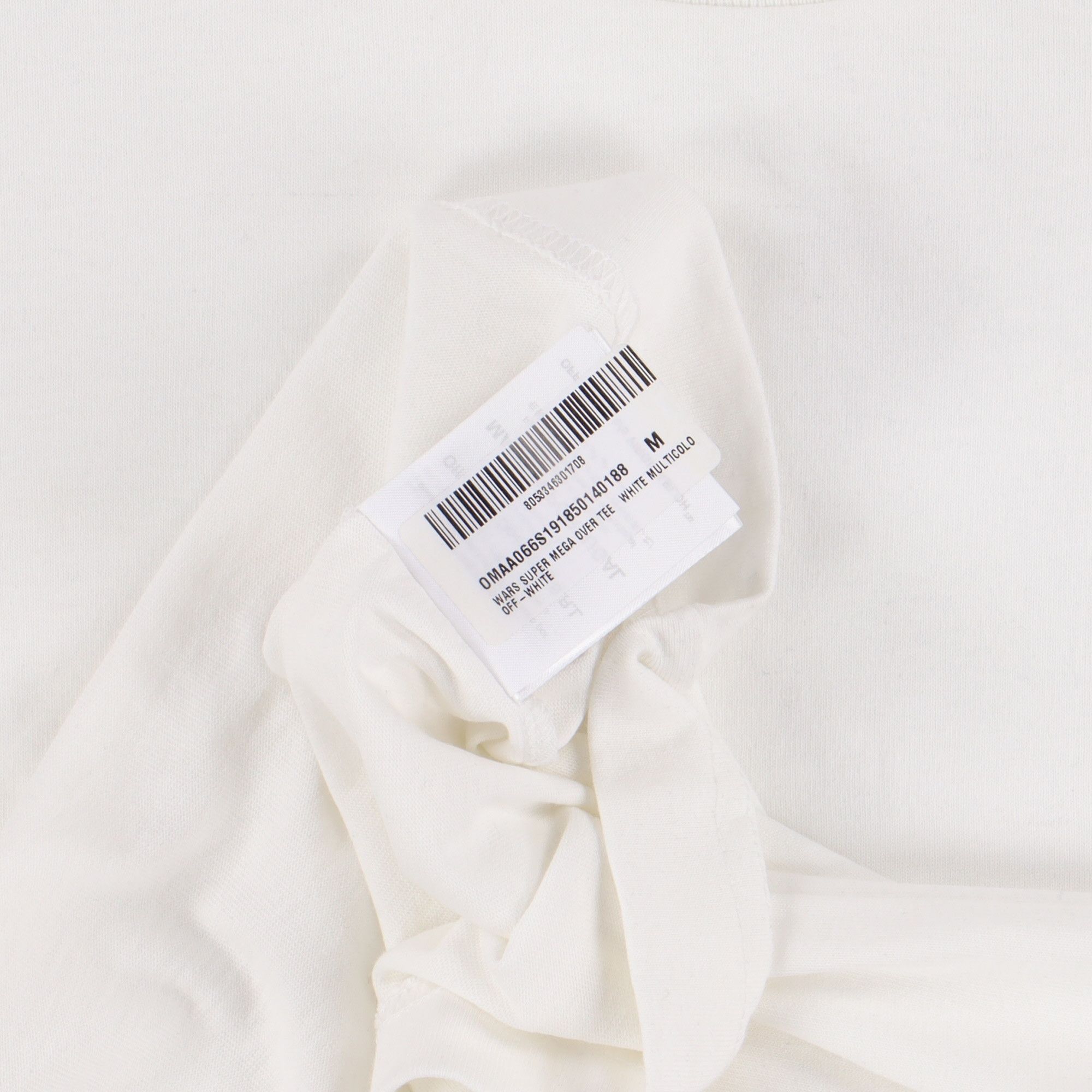 Off-White White Dondi Graffiti Super Oversized T-Shirt Size US M / EU 48-50 / 2 - 14 Thumbnail