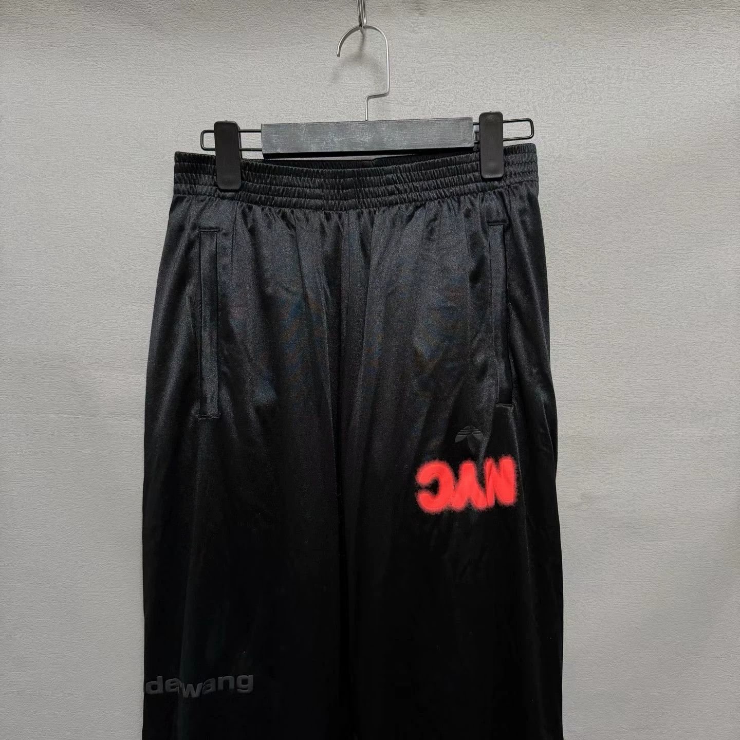 Other Adidas x Alexander Wang Logo Track Pants Black XS Size 24" / US 00 / IT 34 - 2 Thumbnail