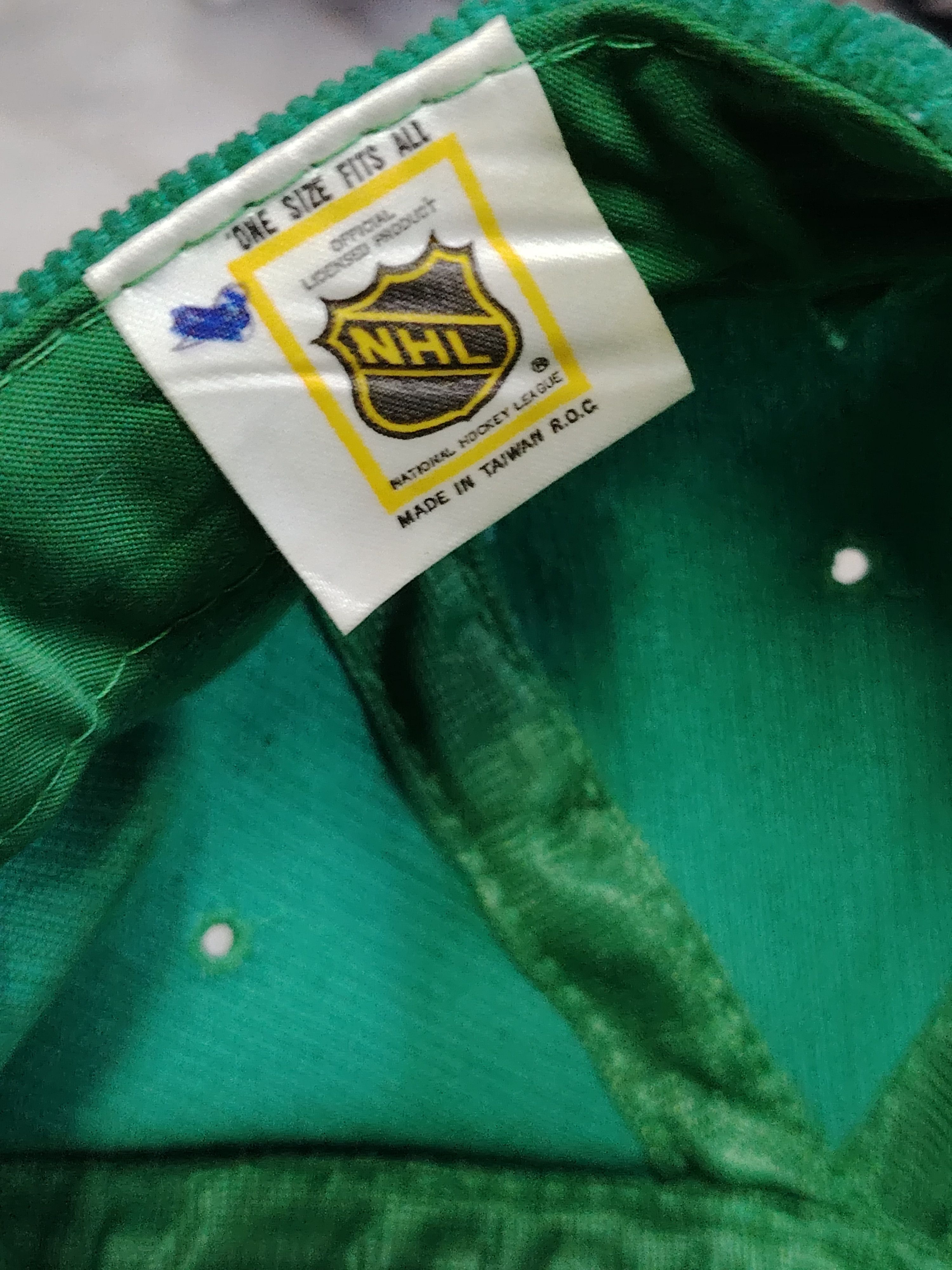 NHL × Vintage Vtg Rare NHL Minnesota North Stars Green Corduroy Size ONE SIZE - 7 Thumbnail