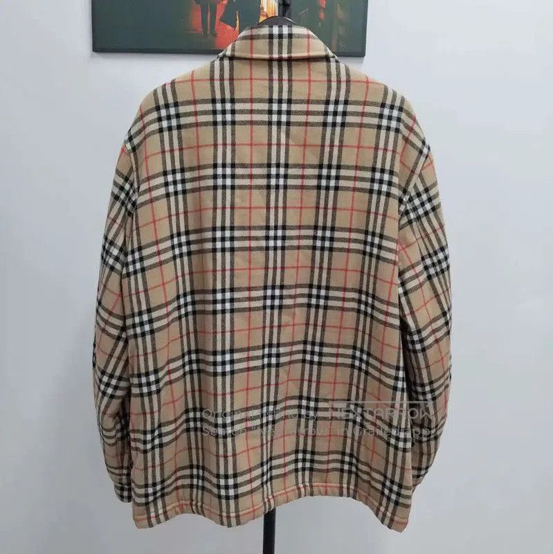 Burberry Burberry Men's Winter Wool Jacket in Light Brown. Size US XL / EU 56 / 4 - 2 Thumbnail