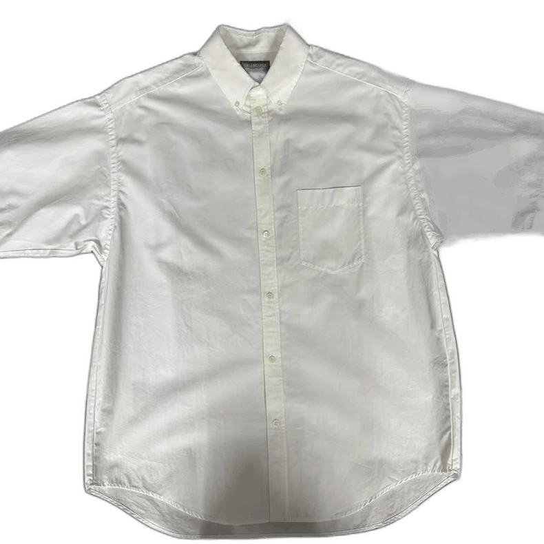 Balenciaga balenciaga black print white short-sleeve shirt Size US S / EU 44-46 / 1 - 1 Thumbnail