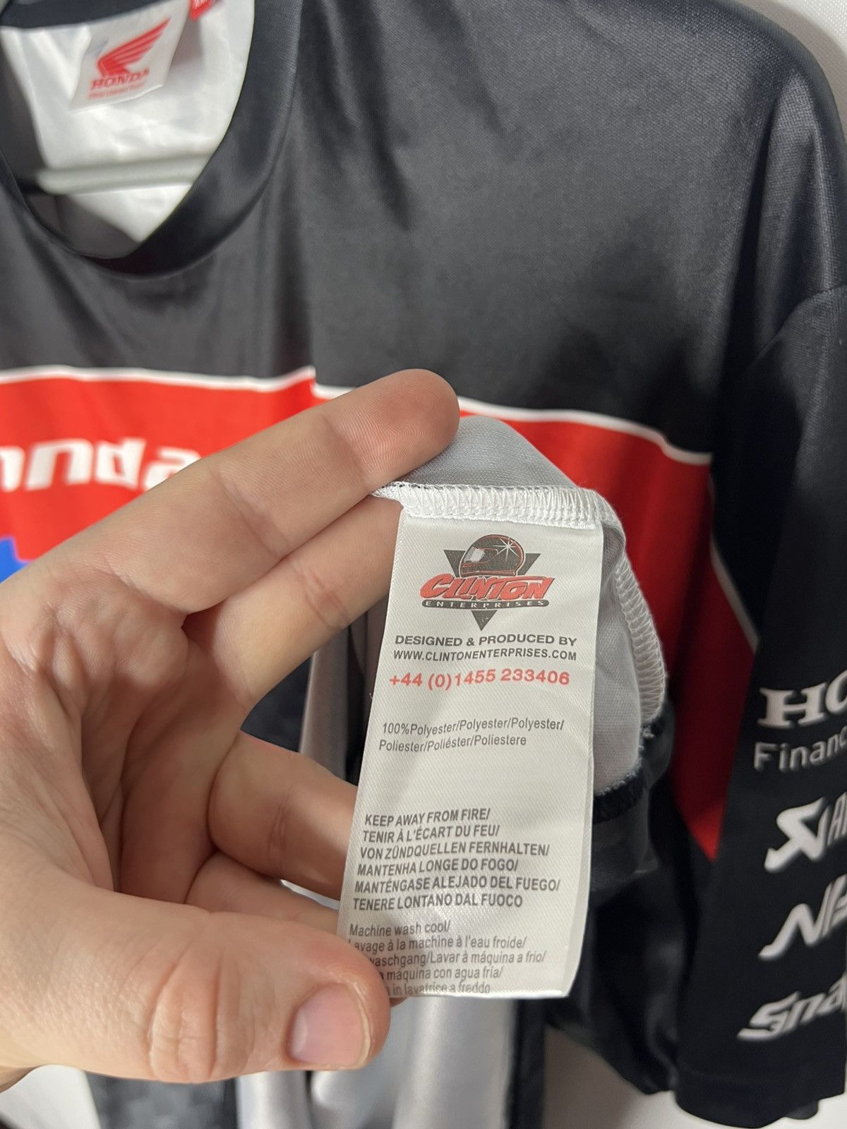 Honda Honda Racing Official Full Sponsors T-Shirt Tee F1 Team Size US XXL / EU 58 / 5 - 11 Thumbnail