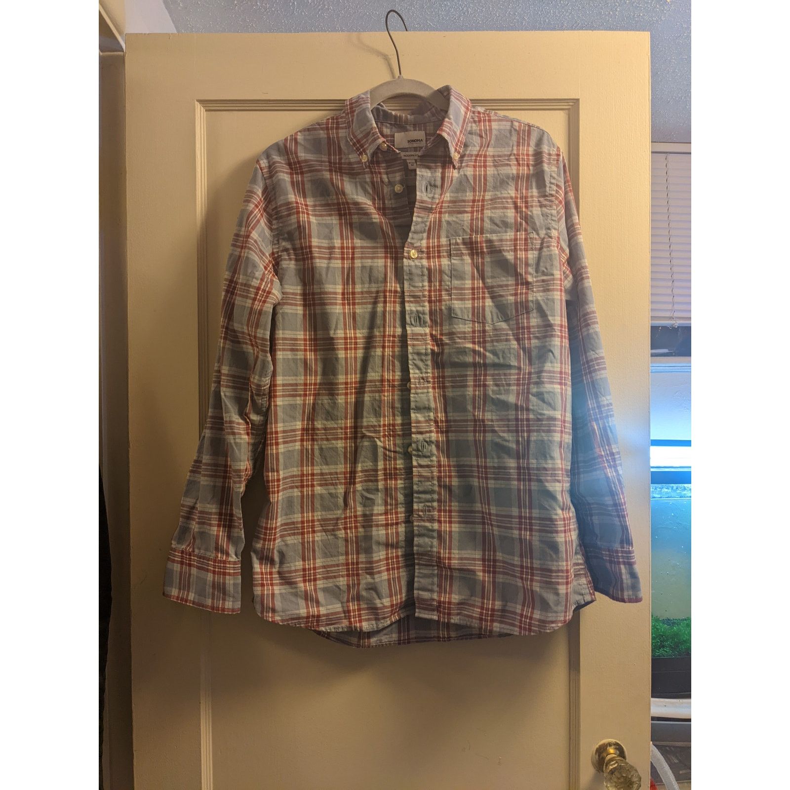 Sonoma Mens Sonomo Button up shirt Size US M / EU 48-50 / 2 - 1 Thumbnail