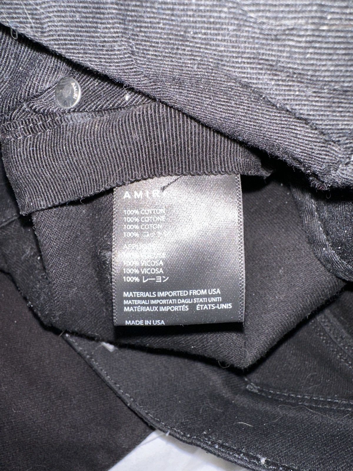 Amiri Amiri Mx1 Black Bandana Size US 29 - 5 Thumbnail