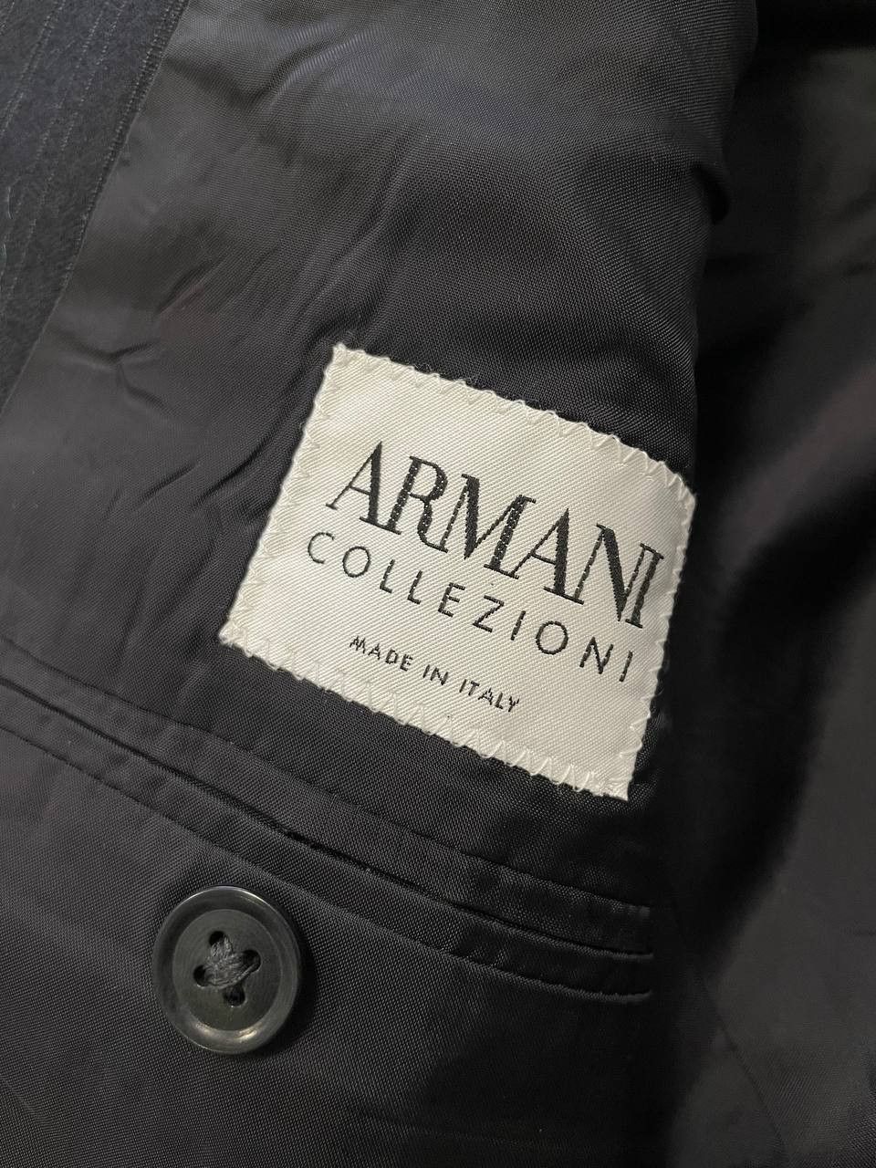 Armani Collezioni Armani Collezioni Executive Line pinstripe blazer Wool Size 38R - 13 Thumbnail
