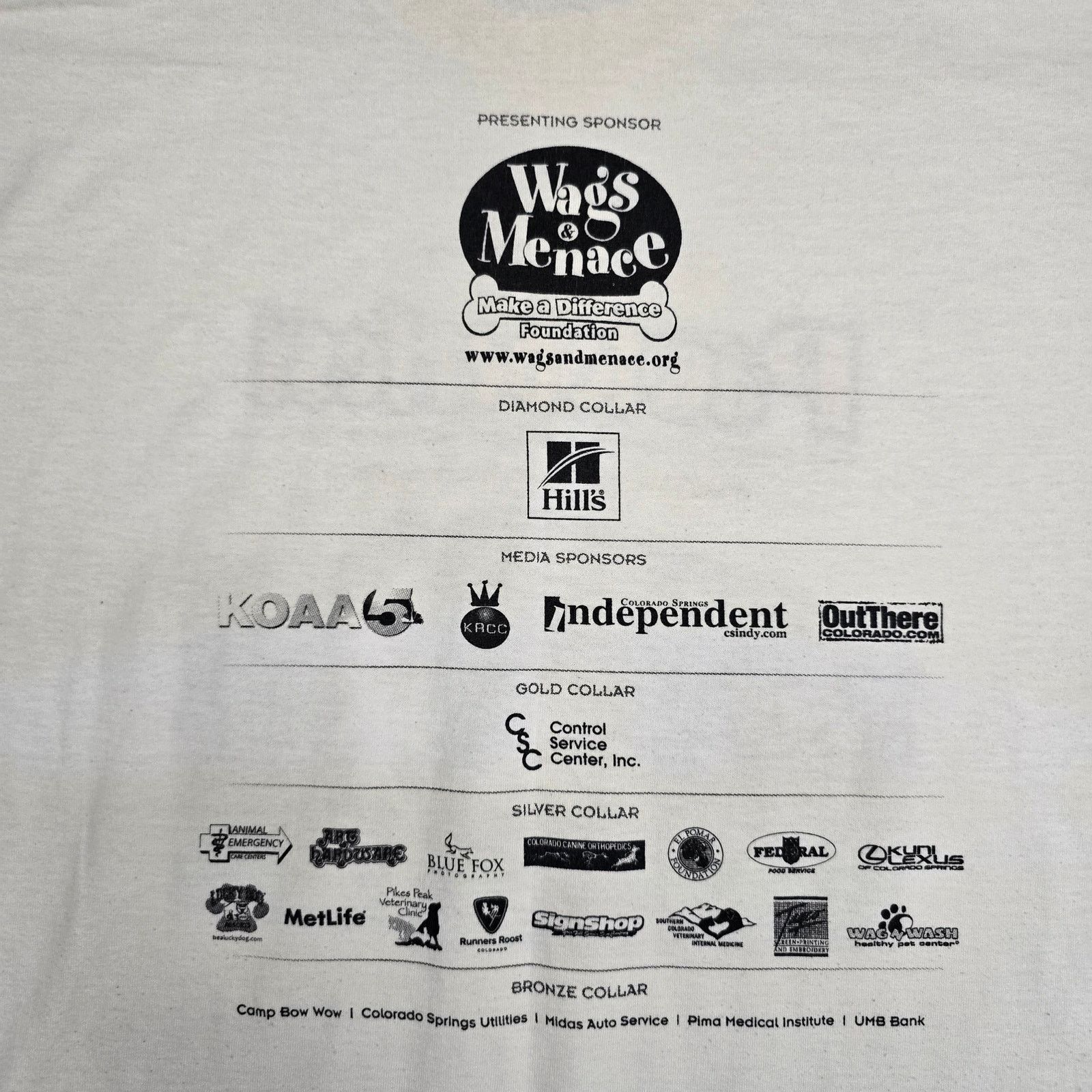 Gildan Oktoberfest Dog Pawtoberfest XL White Humane Society Tee Size US XL / EU 56 / 4 - 12 Thumbnail