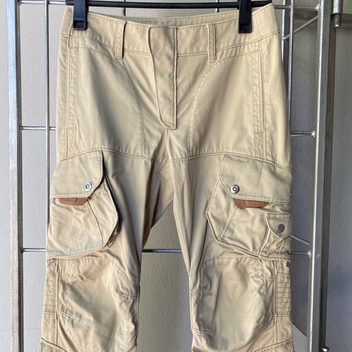 Ralph Lauren RALPH LAUREN Beige Multi-Pocket Utility Pants Size 29" - 3 Thumbnail