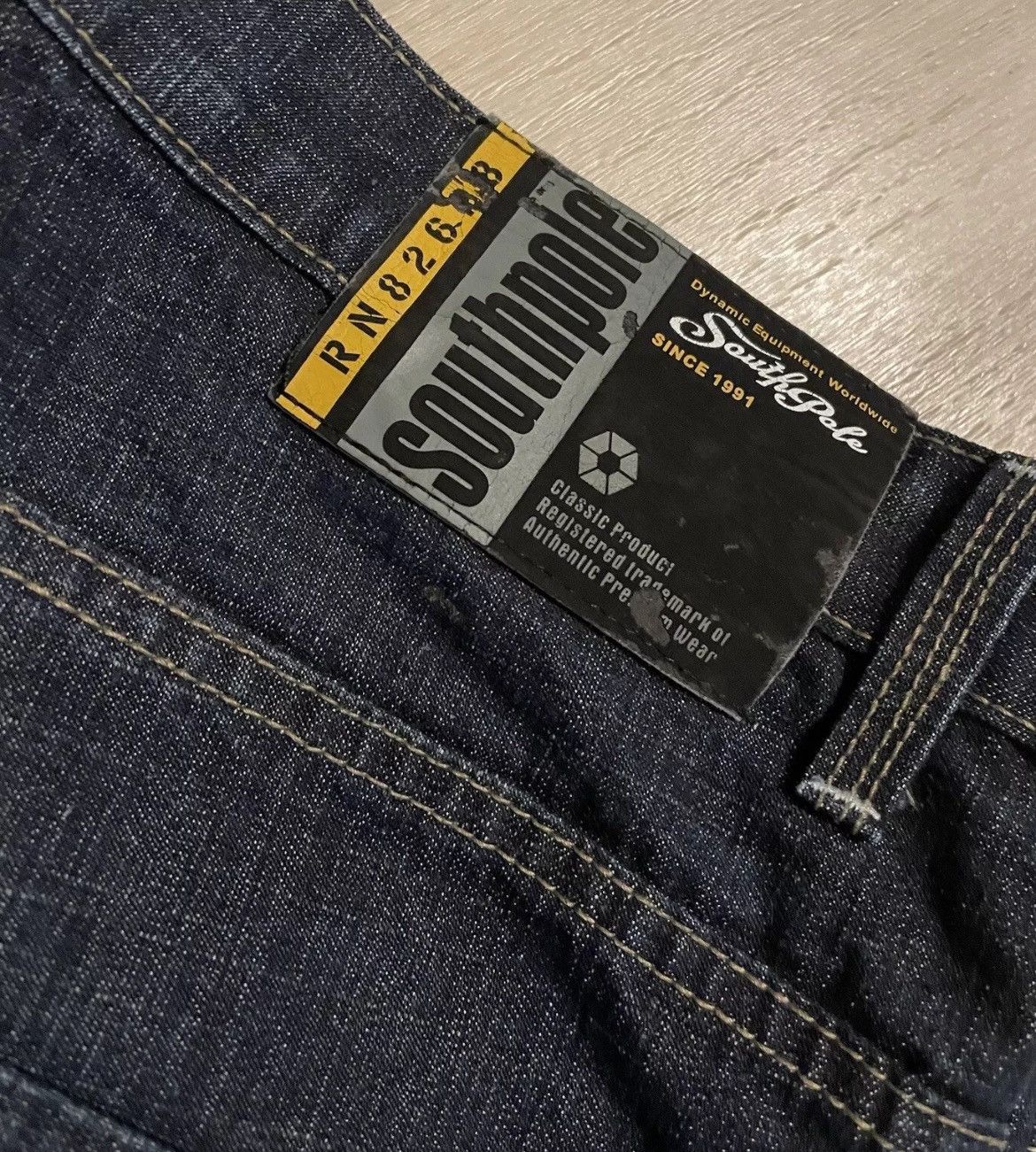 Southpole × Vintage Vintage Y2K SOUTHPOLE KING OF KINGS Baggy RN82628 Sz 40 Size US 40 / EU 56 - 9 Thumbnail