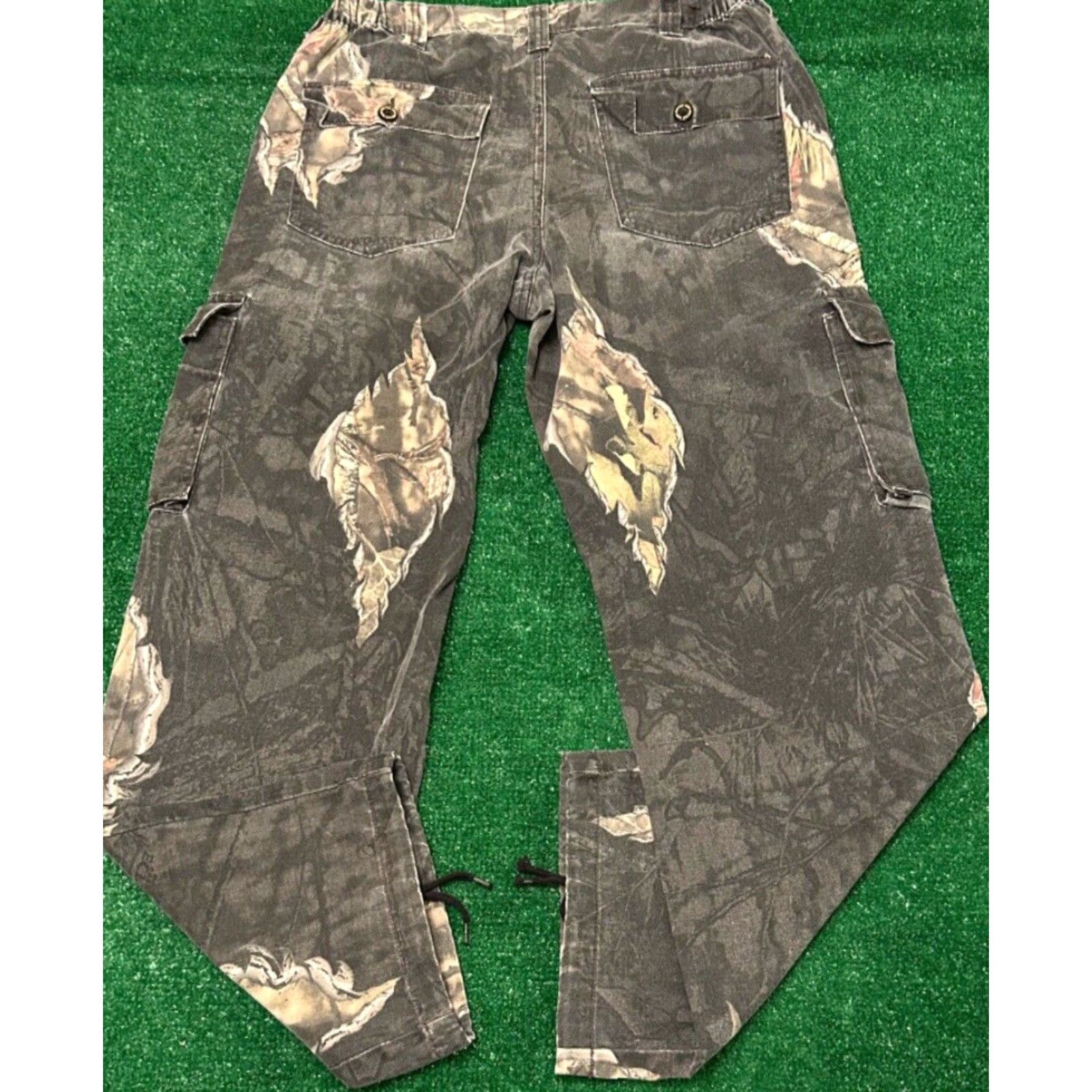 Vintage VINTAGE Mossy Oak Real Tree Camo VTG Cargo Pants Mens 32 Hunter Skater 32x32 Size US 32 / EU 48 - 3 Thumbnail