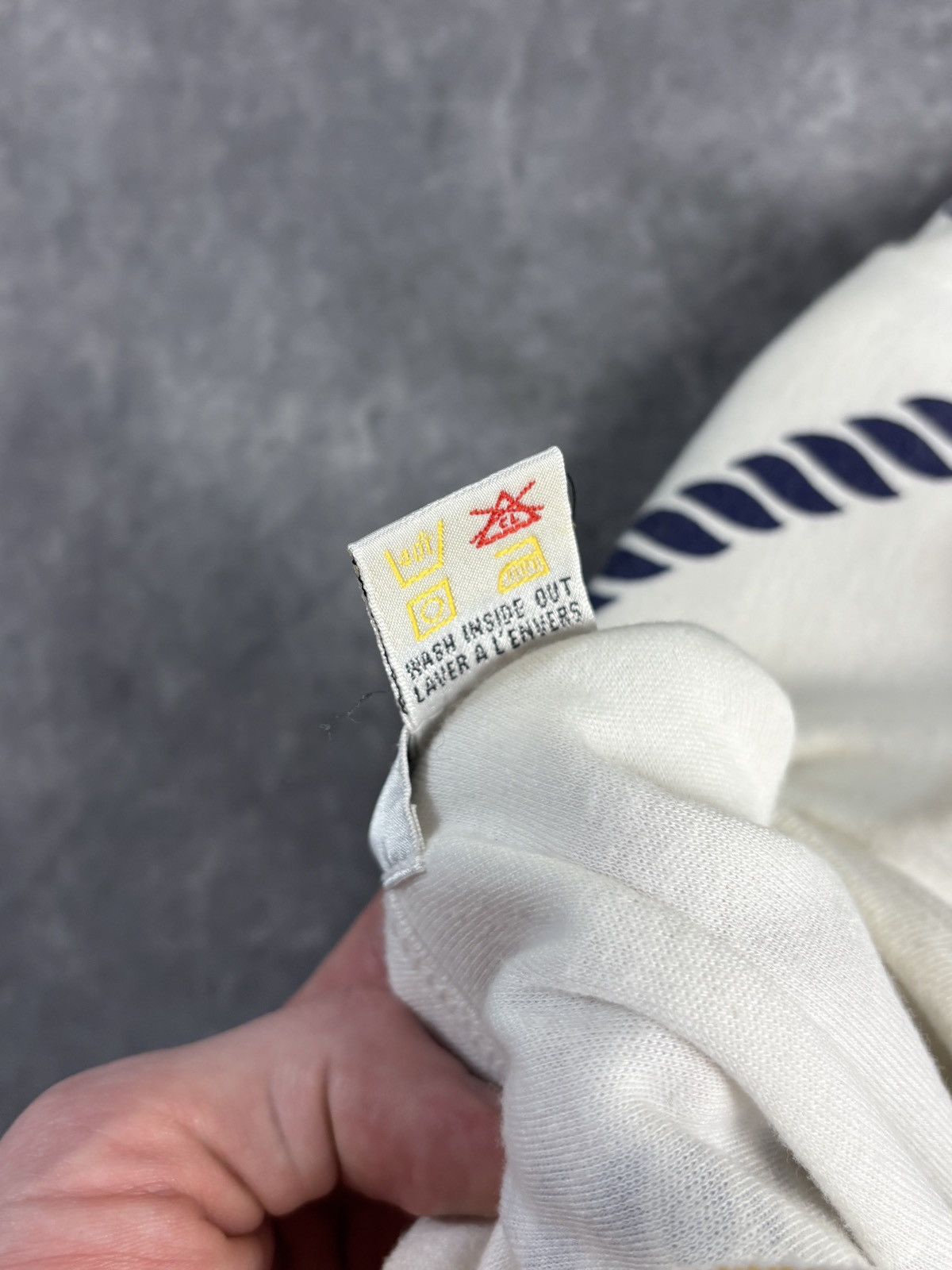 Vintage 1980s Shoulder Pad Tee Shirt Vintage ALP Nautical Padded 90s Size US S / EU 44-46 / 1 - 7 Thumbnail