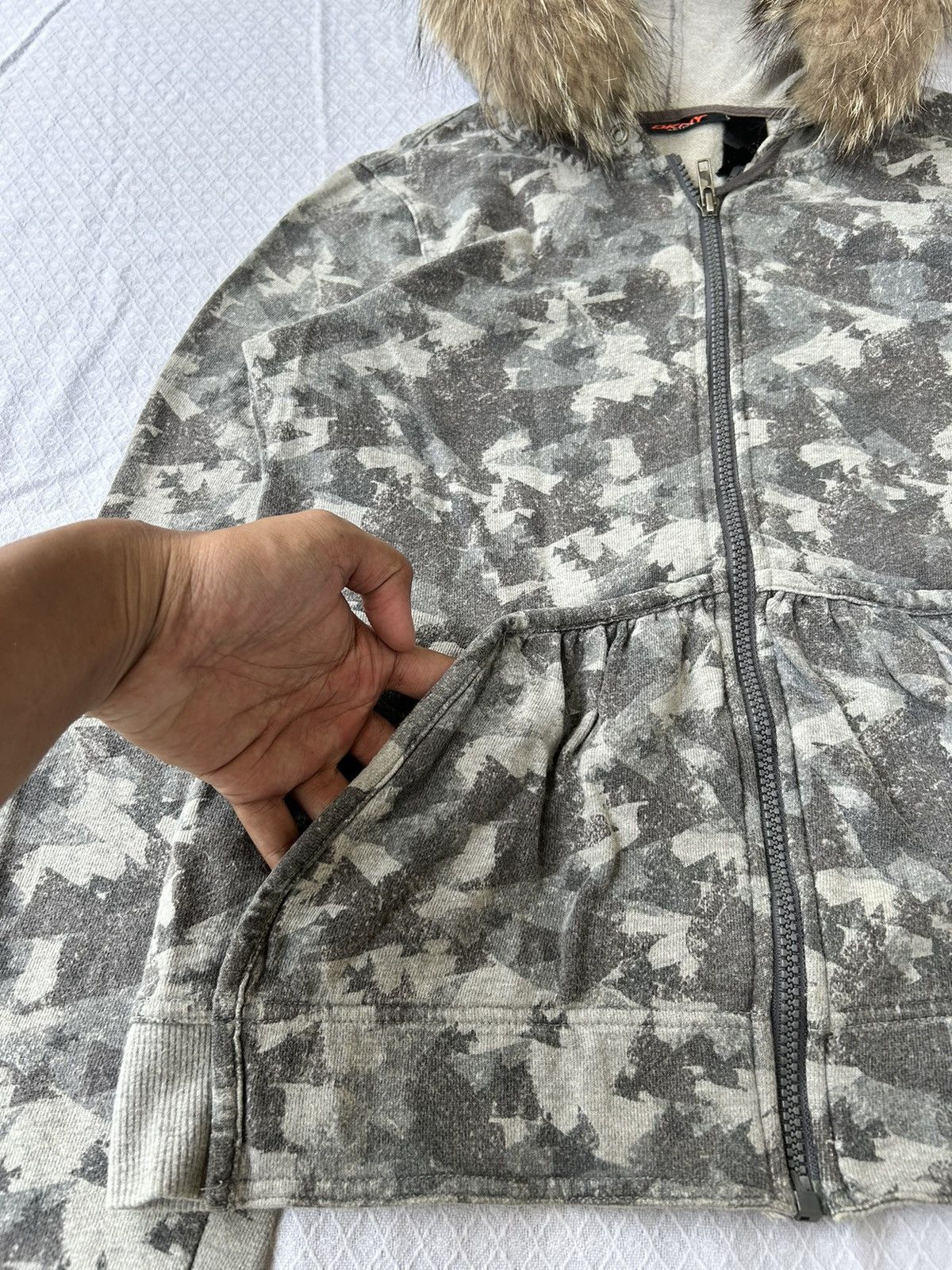 If Six Was Nine 💸BINDINGOFFER💸Fur zip hoodie camo style Ifsixwasnine lgb Size US S / EU 44-46 / 1 - 7 Thumbnail