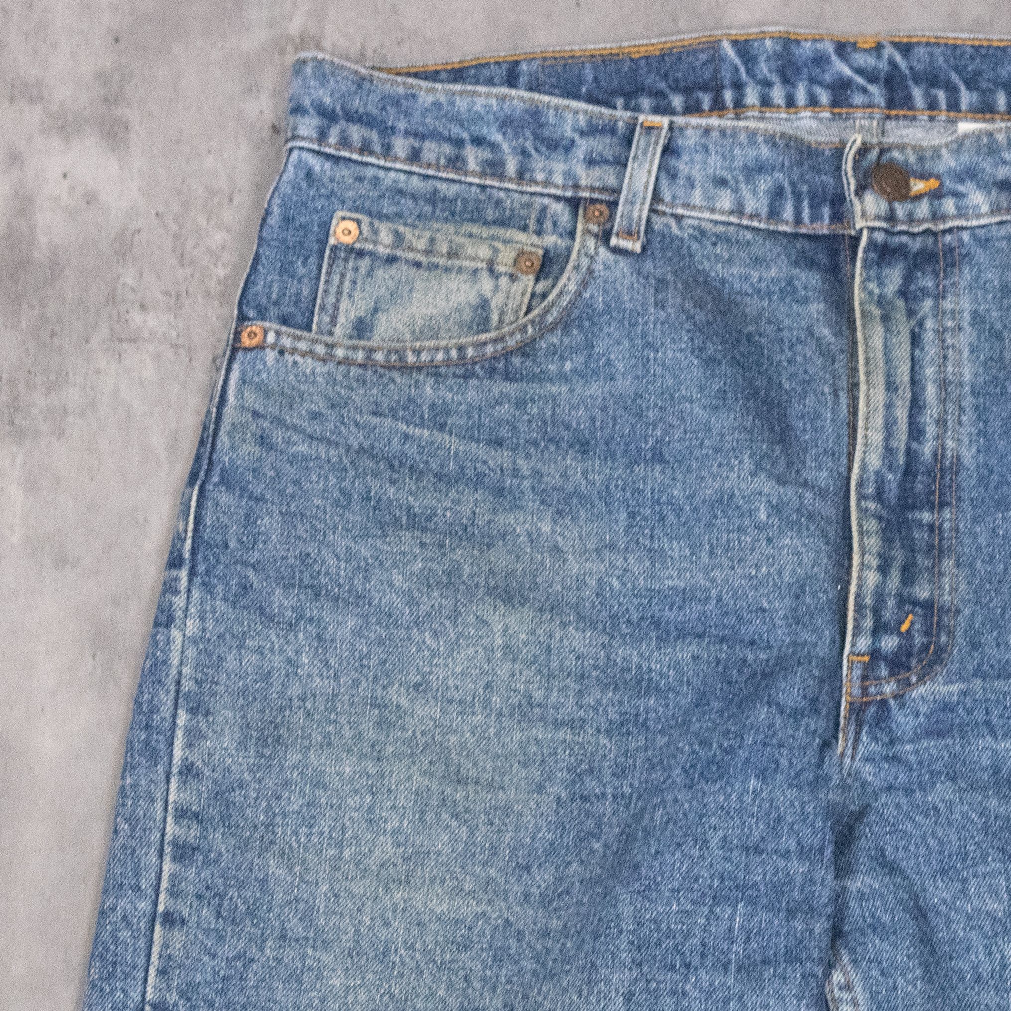 Levi's Vintage Clothing Vintage 1990s Levis 512 Midwash Baggy Relax Fit Denim Pants Size US 34 / EU 50 - 8 Thumbnail