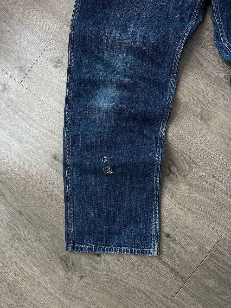 Carhartt × Carhartt Wip × Vintage Vintage Carhartt Simple Denim Distressed Faded Pants Size US 34 / EU 50 - 11 Thumbnail