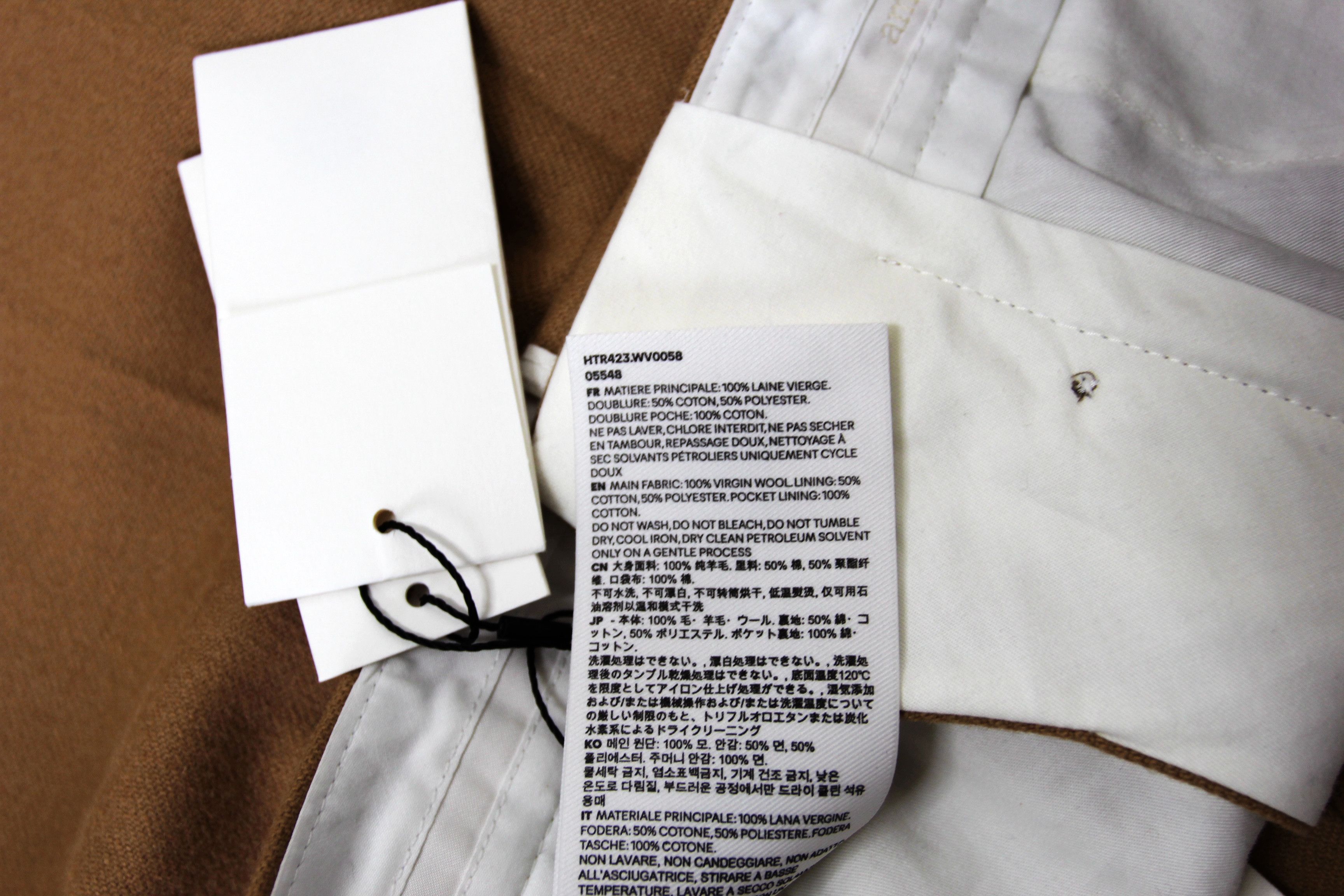 AMI BNWT AW25 AMI PLEATED WOOL PANTS 48 Size US 32 / EU 48 - 9 Thumbnail