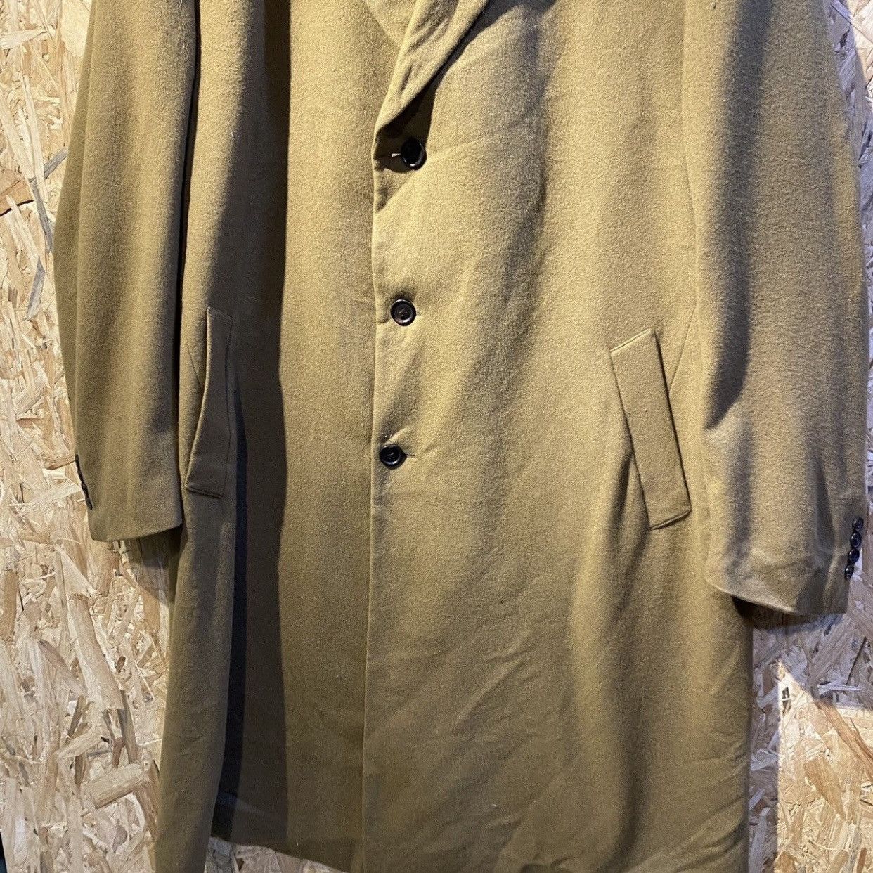 Jos. A. Bank Jos. A. Bank Wool Long Trench Coat Blazers Size 46R - 5 Thumbnail