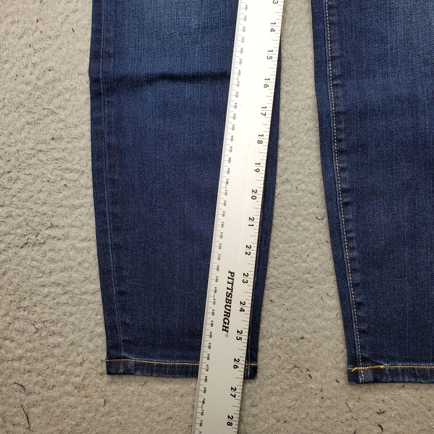 Loft LOFT Jeans Skinny Womens Size 2 Blue Denim 5-Pocket Streetwear Size 26" / US 2 / IT 38 - 4 Thumbnail