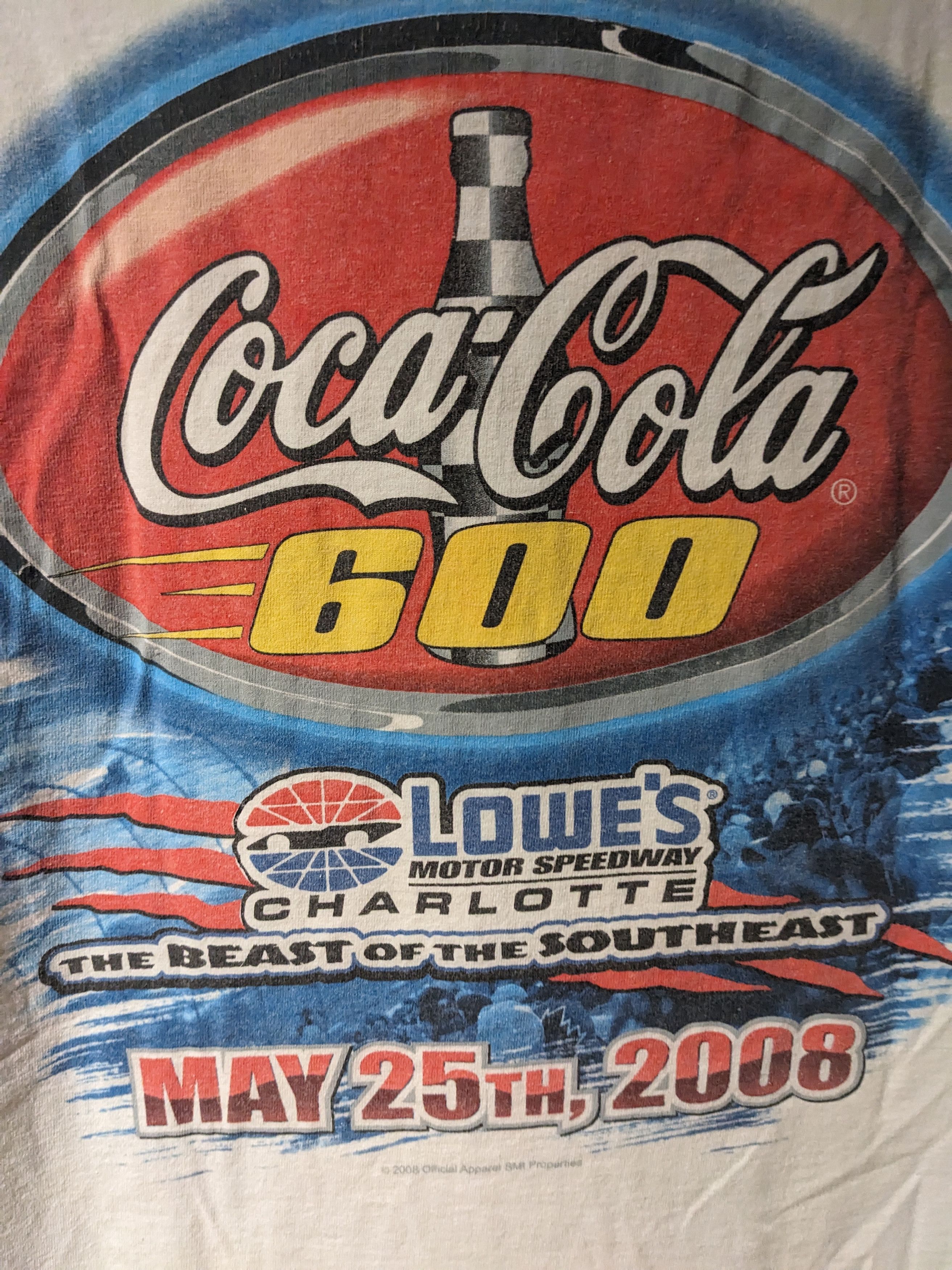 Chase Authentics × NASCAR × Vintage Vintage 2008 Nascar Chase Authentic Racing Speedway T-Shirt Size US XXL / EU 58 / 5 - 12 Thumbnail