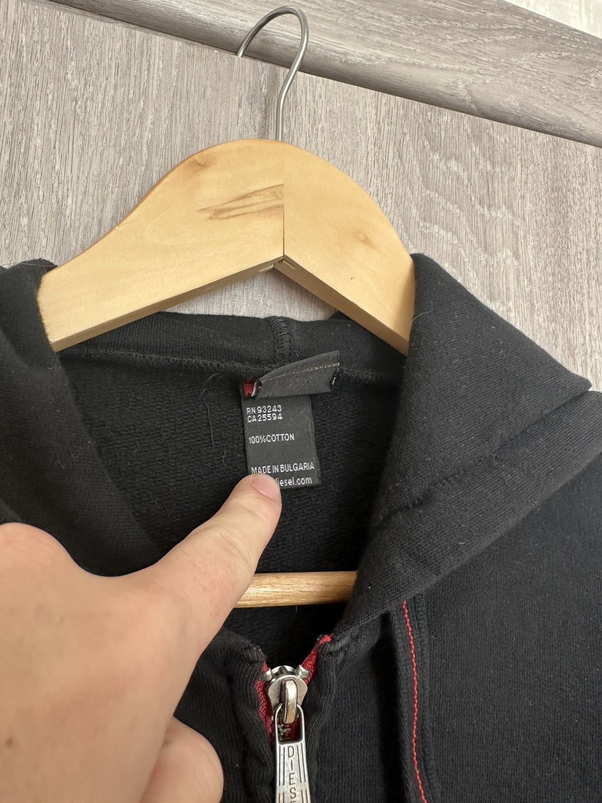 Diesel Diesel zip hoodie Size US L / EU 52-54 / 3 - 8 Thumbnail