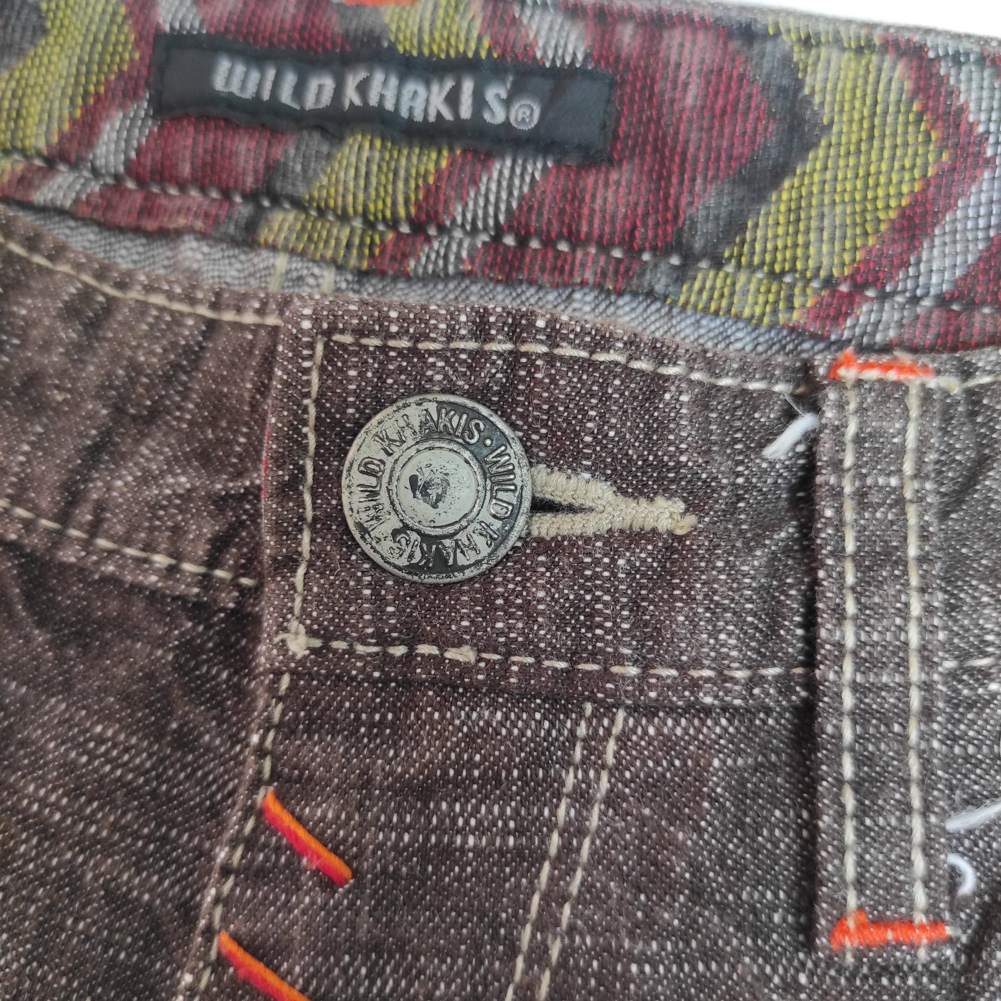 Beauty Beast Japanese Brand Wild Khakis Embroider Hand Stitching Jeans Size US 30 / EU 46 - 7 Thumbnail