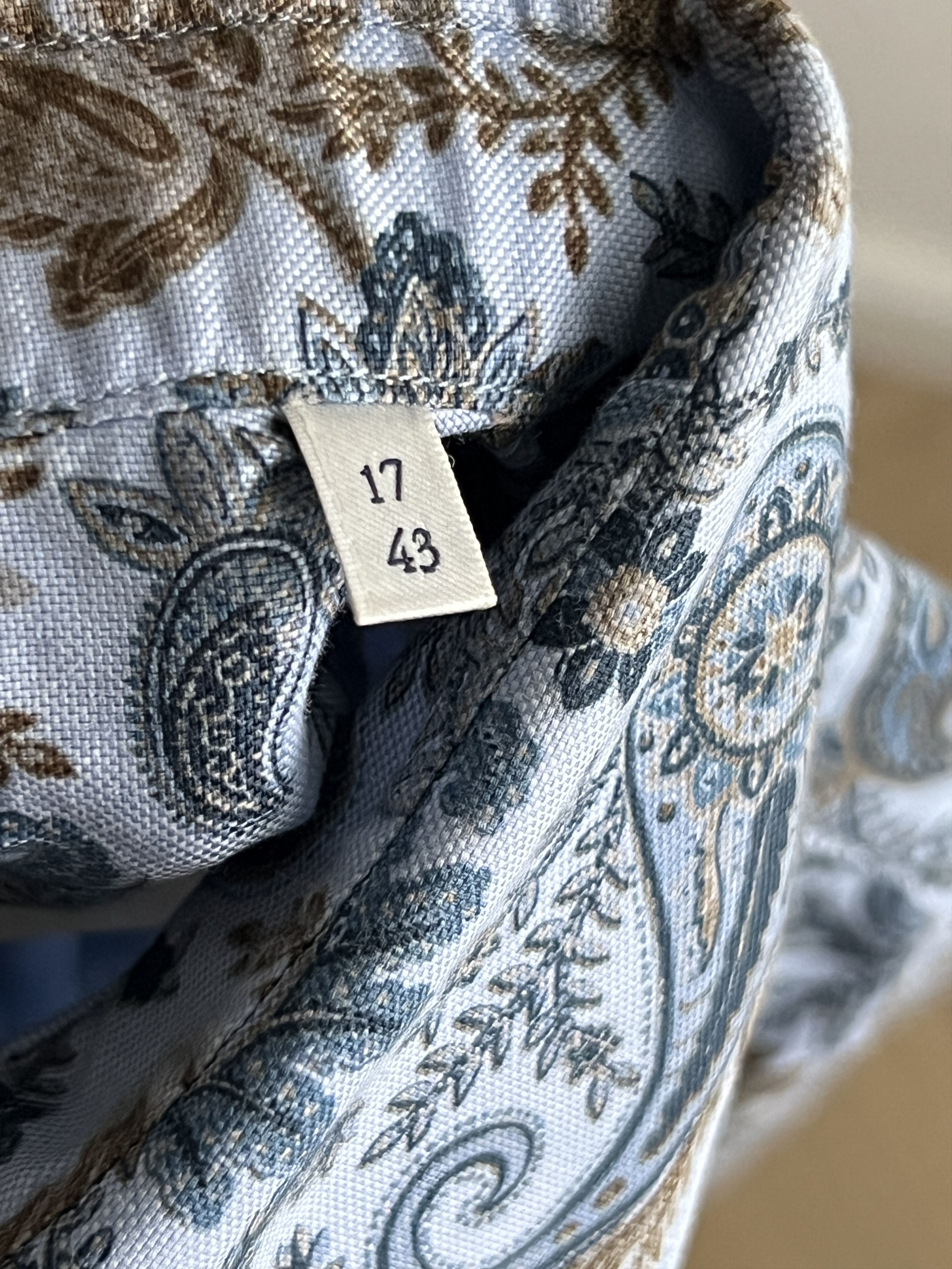 Designer × Strenstroms Vintage Stenstroms Baroque Shirt Full Print Goth Floral Size US L / EU 52-54 / 3 - 10 Thumbnail