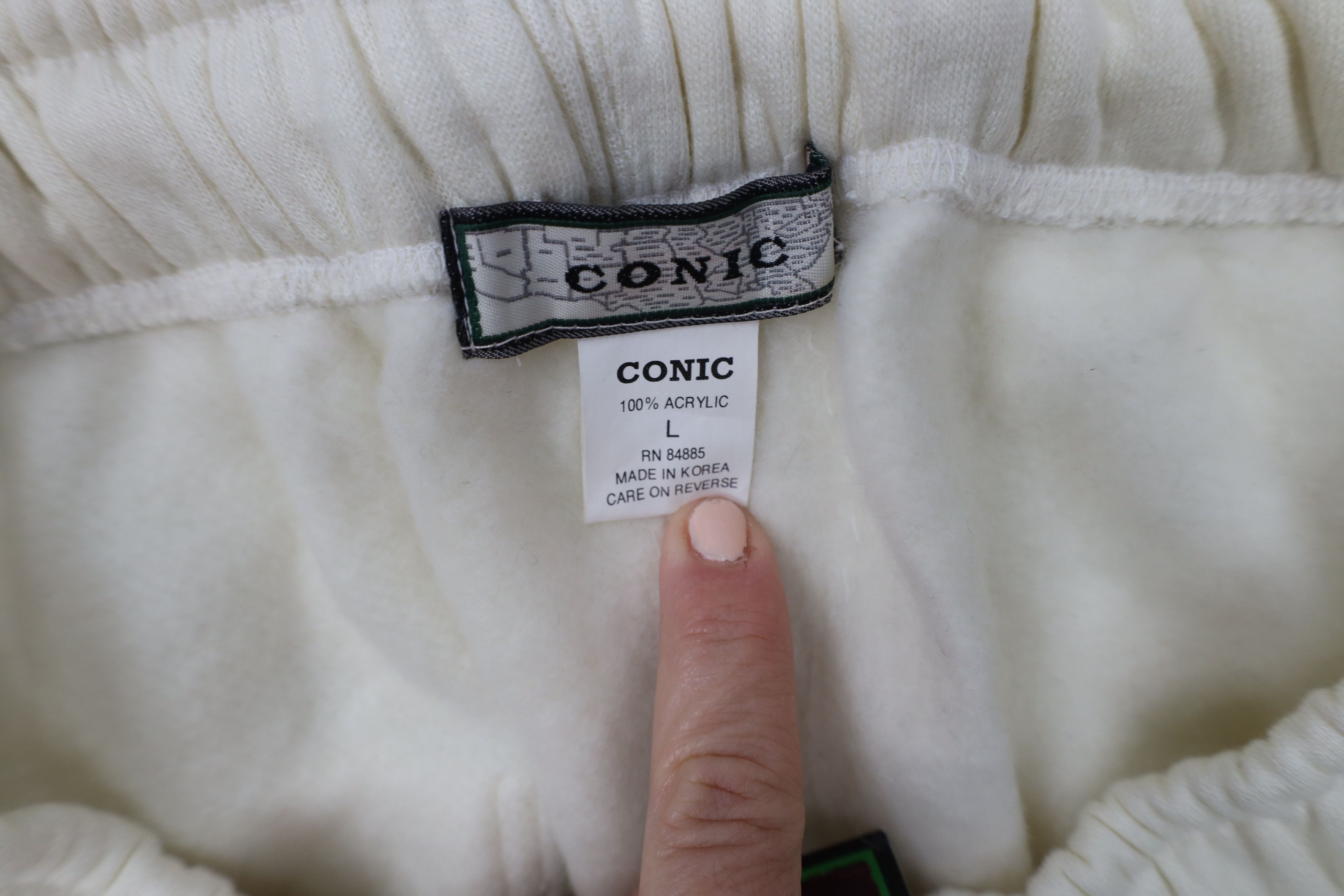 Vintage Deadstock Vintage 90s Streetwear Heavy Sweatpants Joggers Size US 36 / EU 52 - 9 Thumbnail