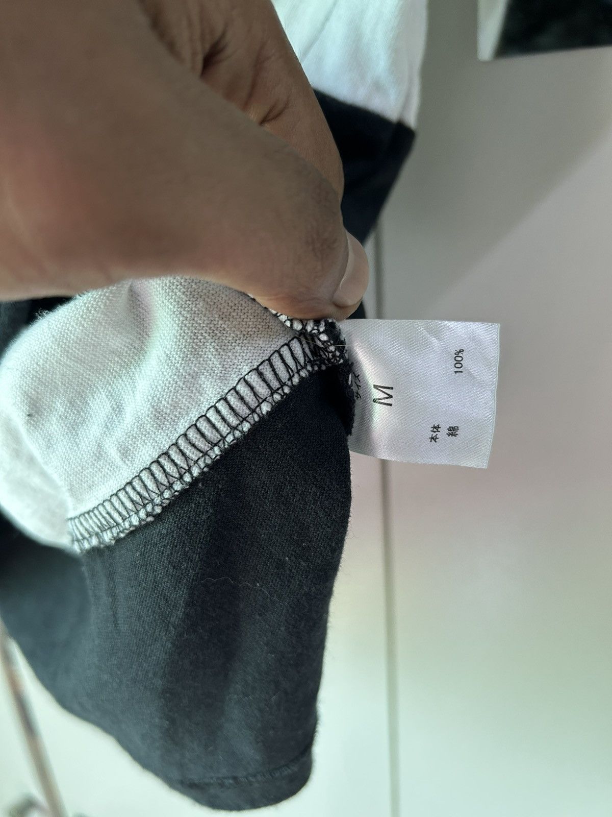 Number (N)ine Denim Pocket Striped Tee Size US M / EU 48-50 / 2 - 6 Thumbnail