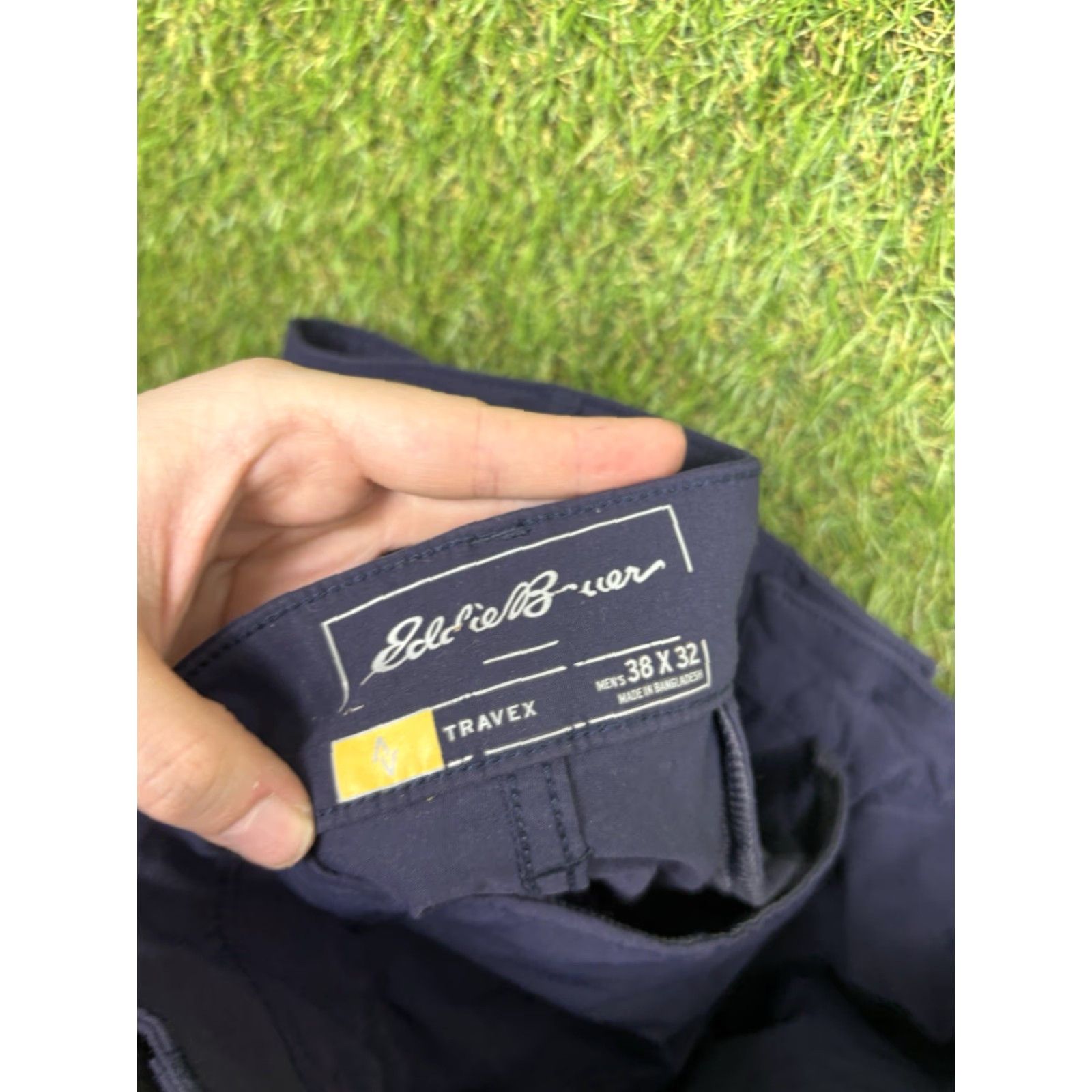 Eddie Bauer Eddie Bauer Travex Pants Mens 38x32 Horizon Guide Flex Performance Hiking Blue Size US 38 / EU 54 - 3 Thumbnail