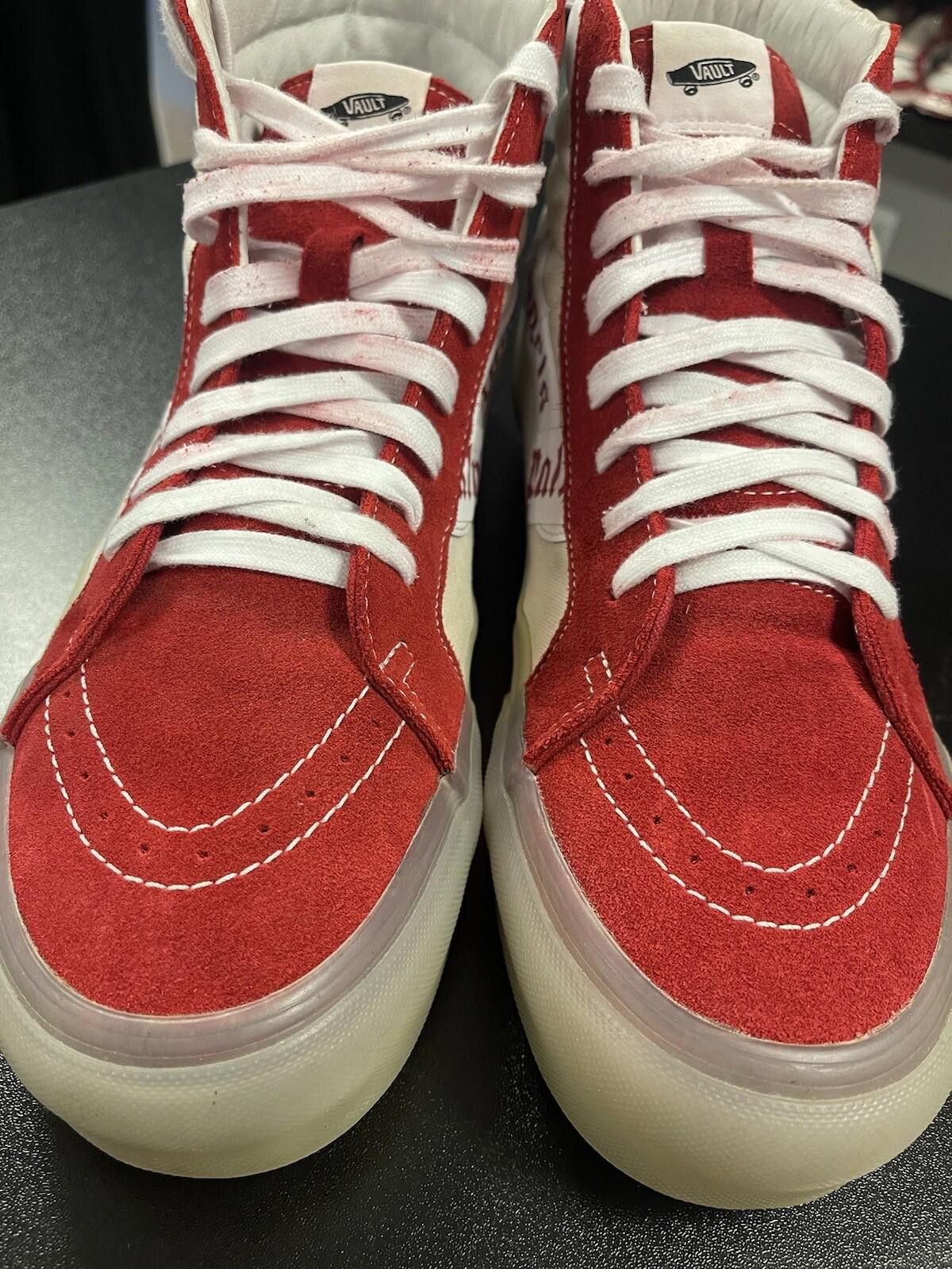 Vans Size 11 - Vans Palm Angels x Sk8-Hi VLT LX 'Chili Pepper' Size US 11 / EU 44 - 6 Thumbnail